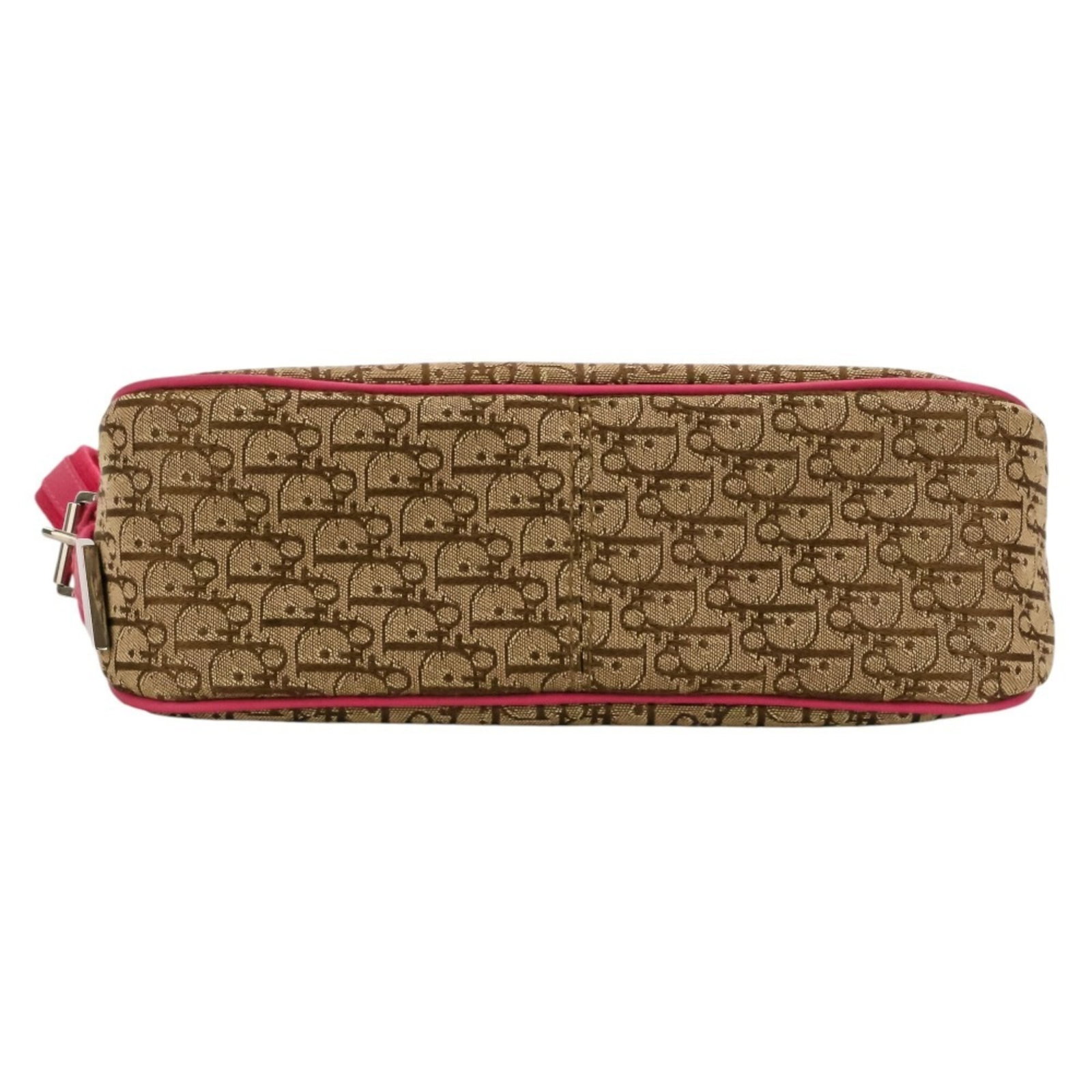 Handbag Canvas Leather Dior - 5