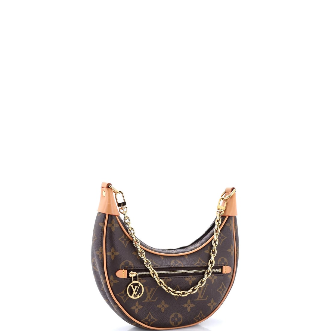 Handbag Monogram Louis Vuitton Canvas Loop - 2