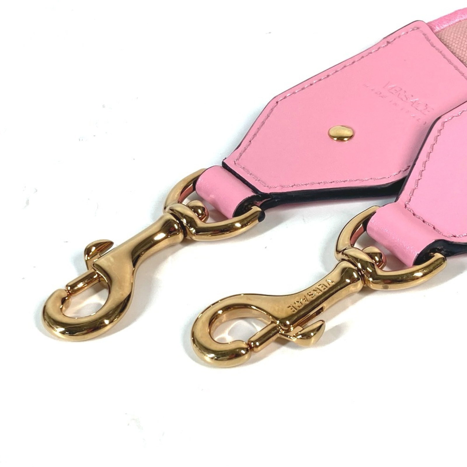 Leather Strap Versace Canvas - 2