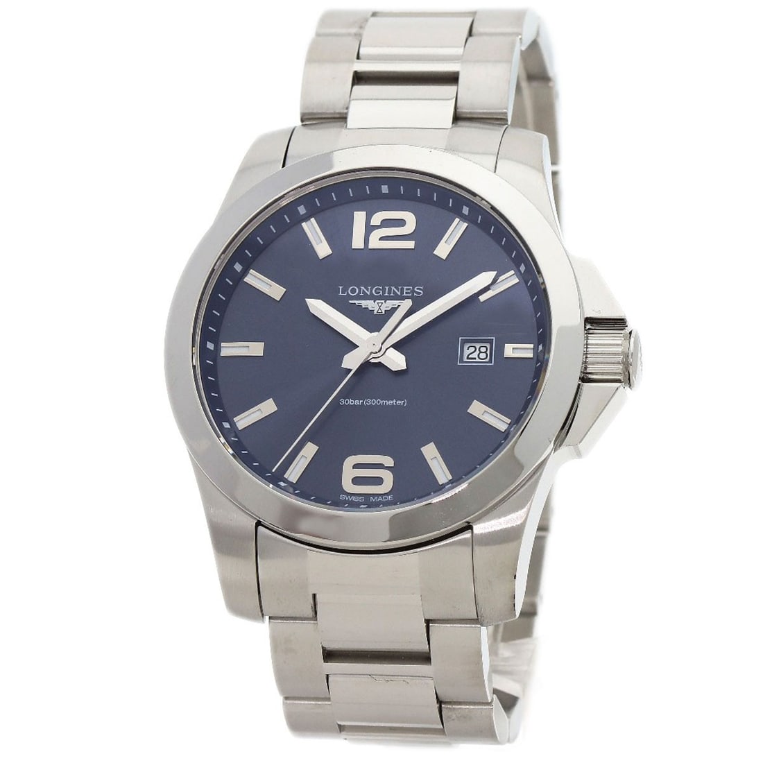 Longines Conquest L3.760.4 Watches L3.760.4 Stainless Steel/ Stainless Steel: Longines Conquest L3.760.4 Watches L3.760.4 Stainless Steel/ Stainless Steel Stainless steel case and silver bezel add a touch of sophistication to this Longines Conquest L3.760.4 watch, featuring an 