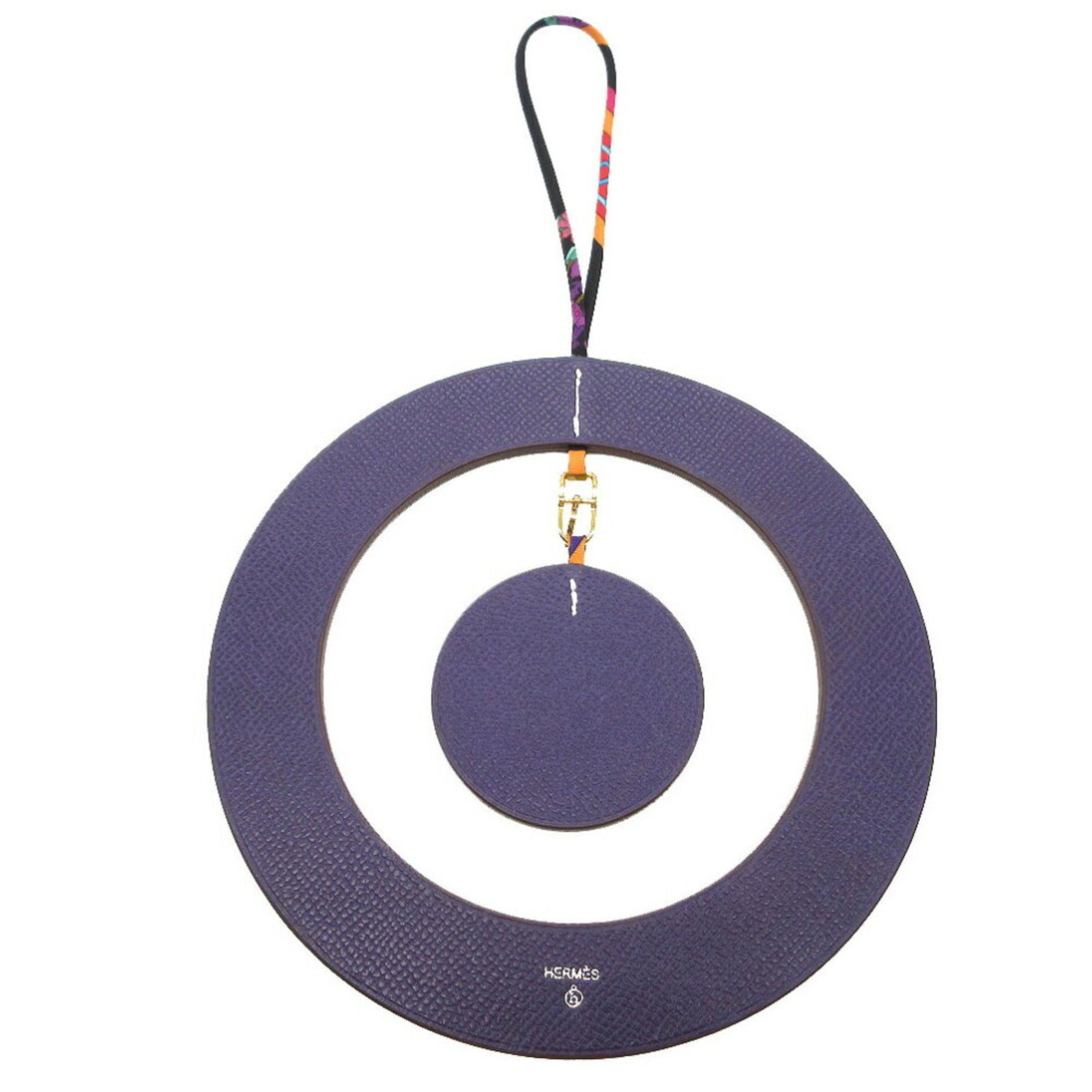 Epsom Leather Hermes Keyring - 2