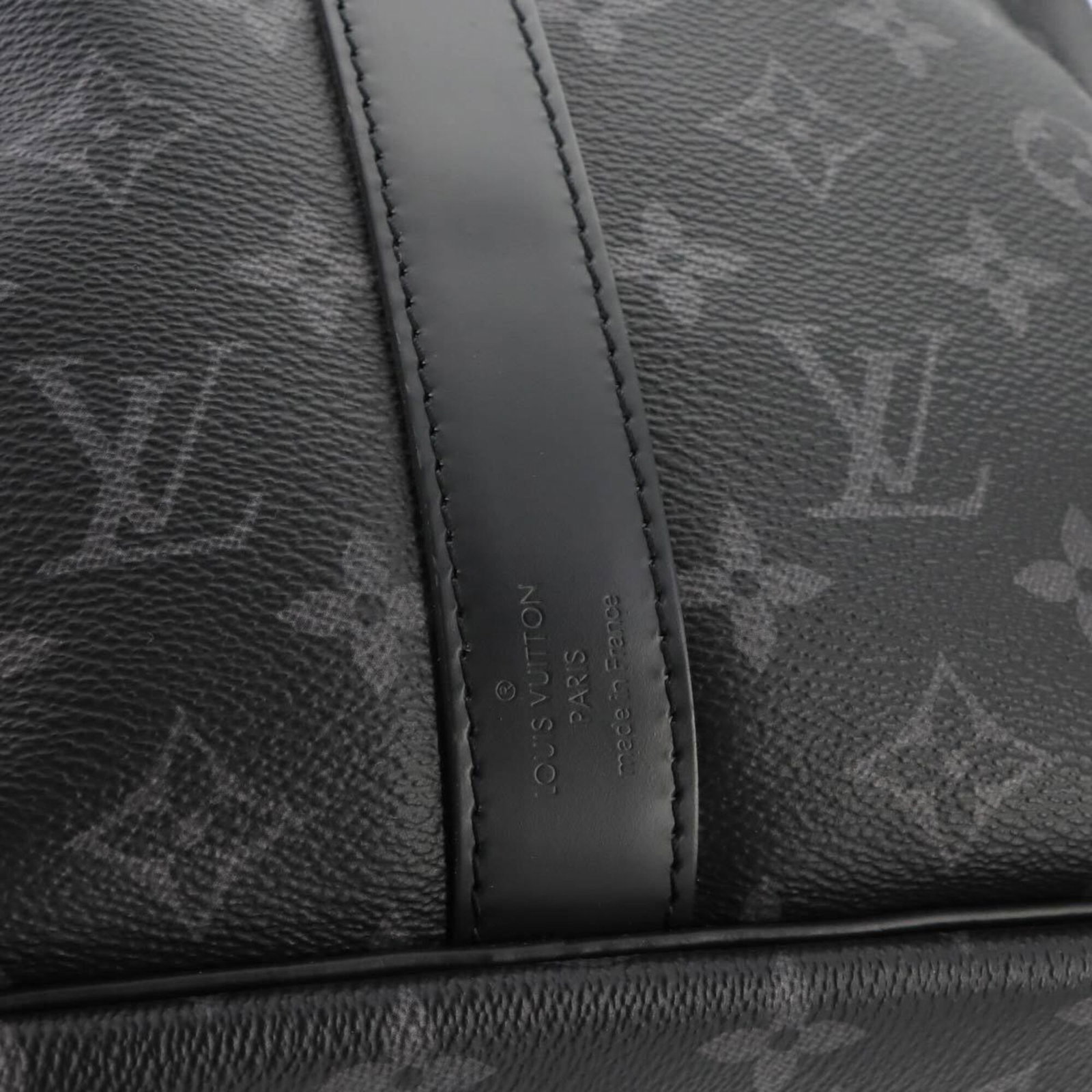 Louis Vuitton Boston Bag Handbag Monogram Eclipse - 8