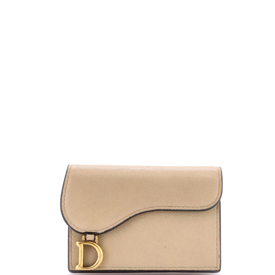 Dior Canvas Oblique Case Saddle Card Christian: Dior Canvas Oblique Case Saddle Card Christian The Dior Canvas Oblique Case Saddle Card Christian features a neutral exterior made from plain canvas, with a subtle aged gold hardware detail. This