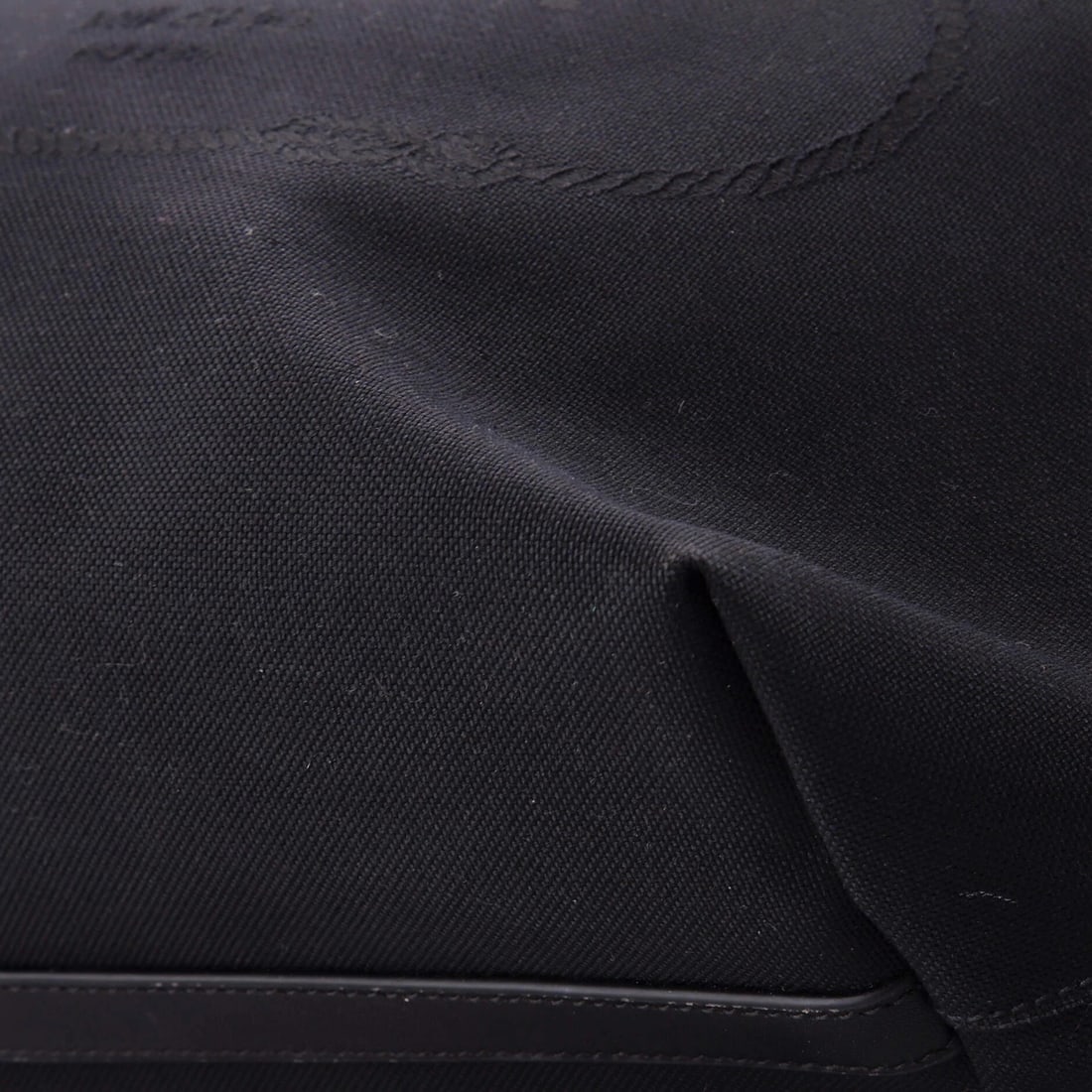 Canvas tote open small Prada logo - 7