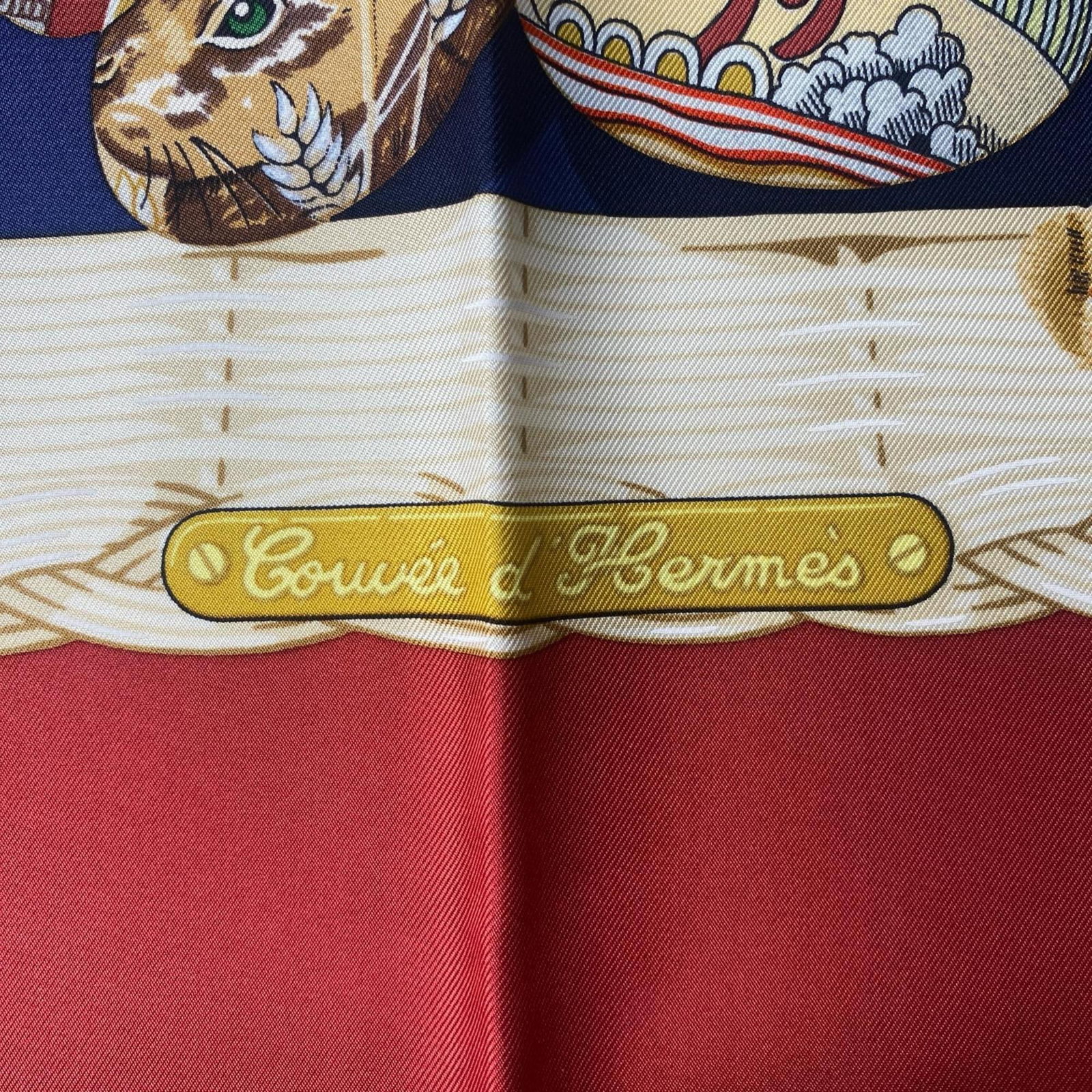 Hermes silk scarf - 4