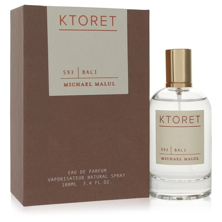 Ktoret 593 Bali by Michael Malul Eau De Parfum Spray 3.4 oz: Ktoret 593 Bali by Michael Malul Eau De Parfum Spray 3.4 oz Ktoret 593 Bali by Michael Malul Eau De Parfum Spray is a unique fragrance designed for women, featuring fruity and spicy top notes of