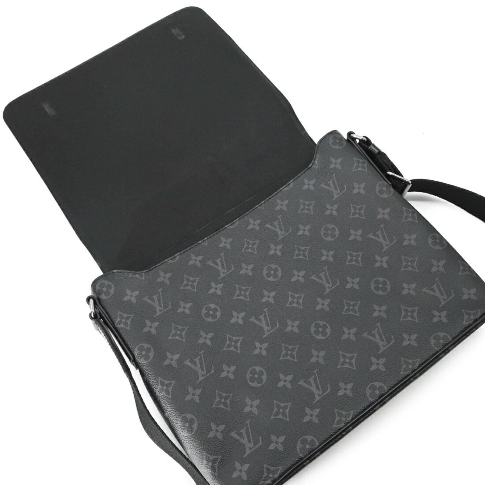 Louis Vuitton Monogram Eclipse Messenger Shoulder Bag - 9