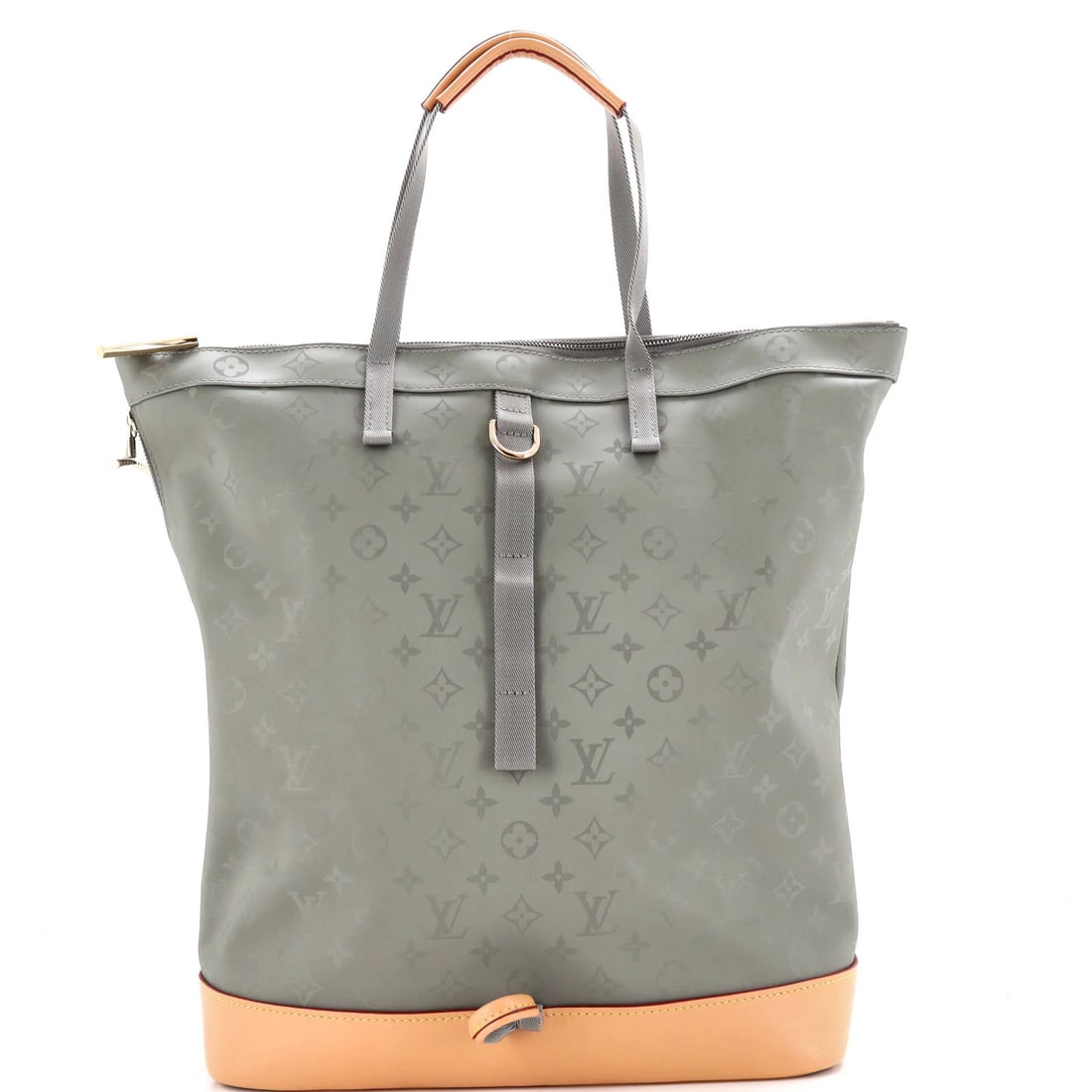 Limited Edition Monogram Canvas Louis Vuitton Zipped Tote Titanium (1 of 6)