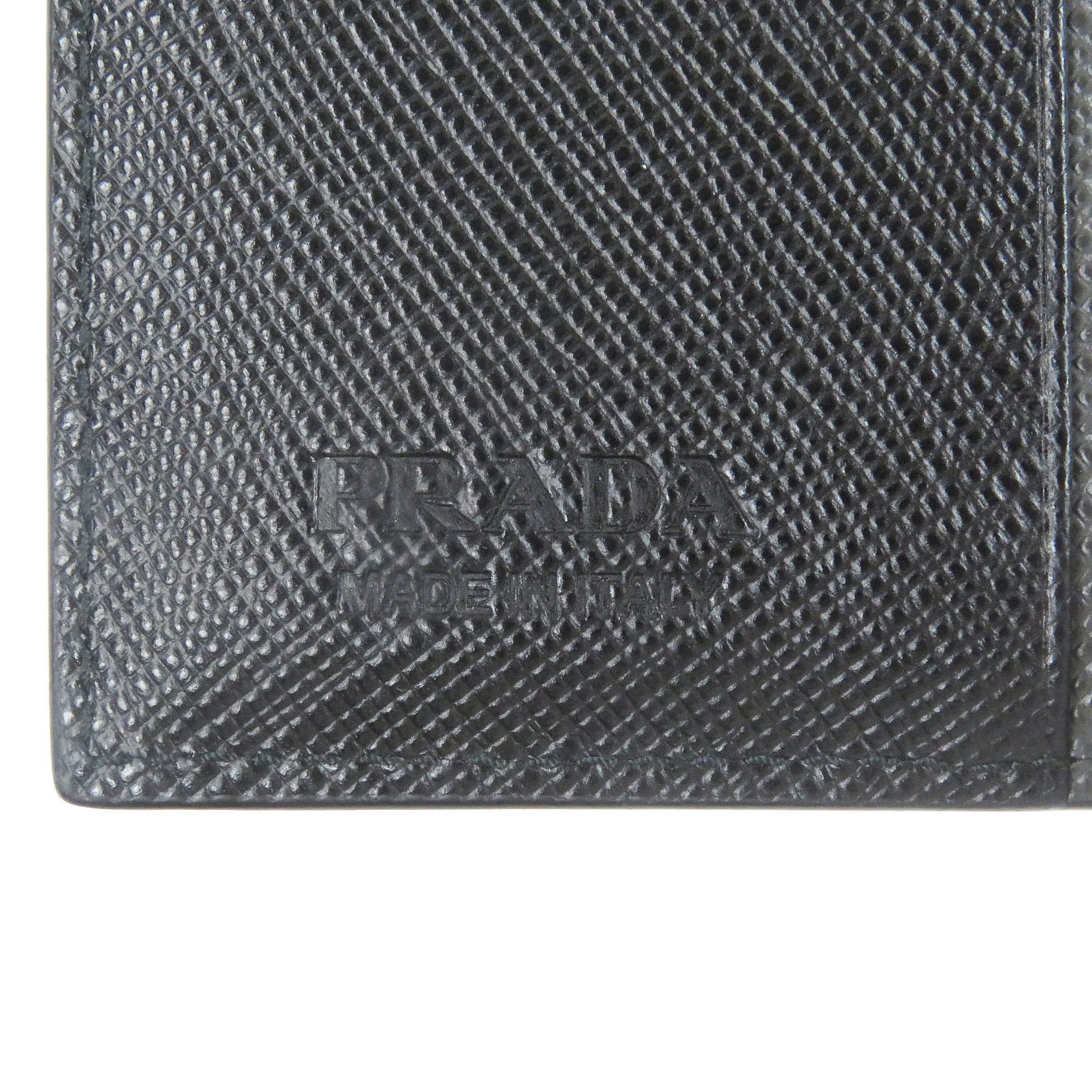Saffiano Triangle Prada Card Case - 7