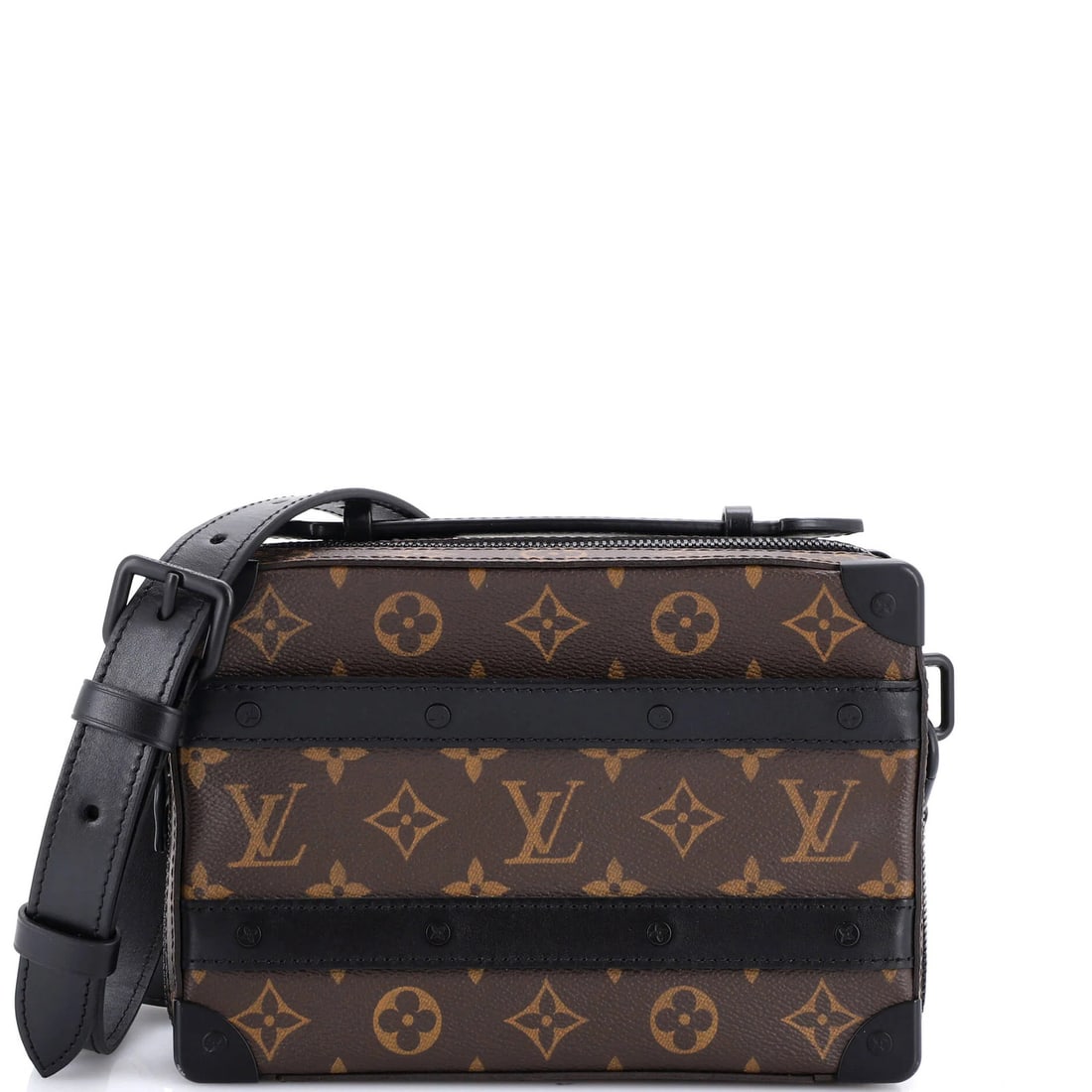 Handle Soft Trunk Macassar Monogram Canvas Louis Vuitton (1 of 8)