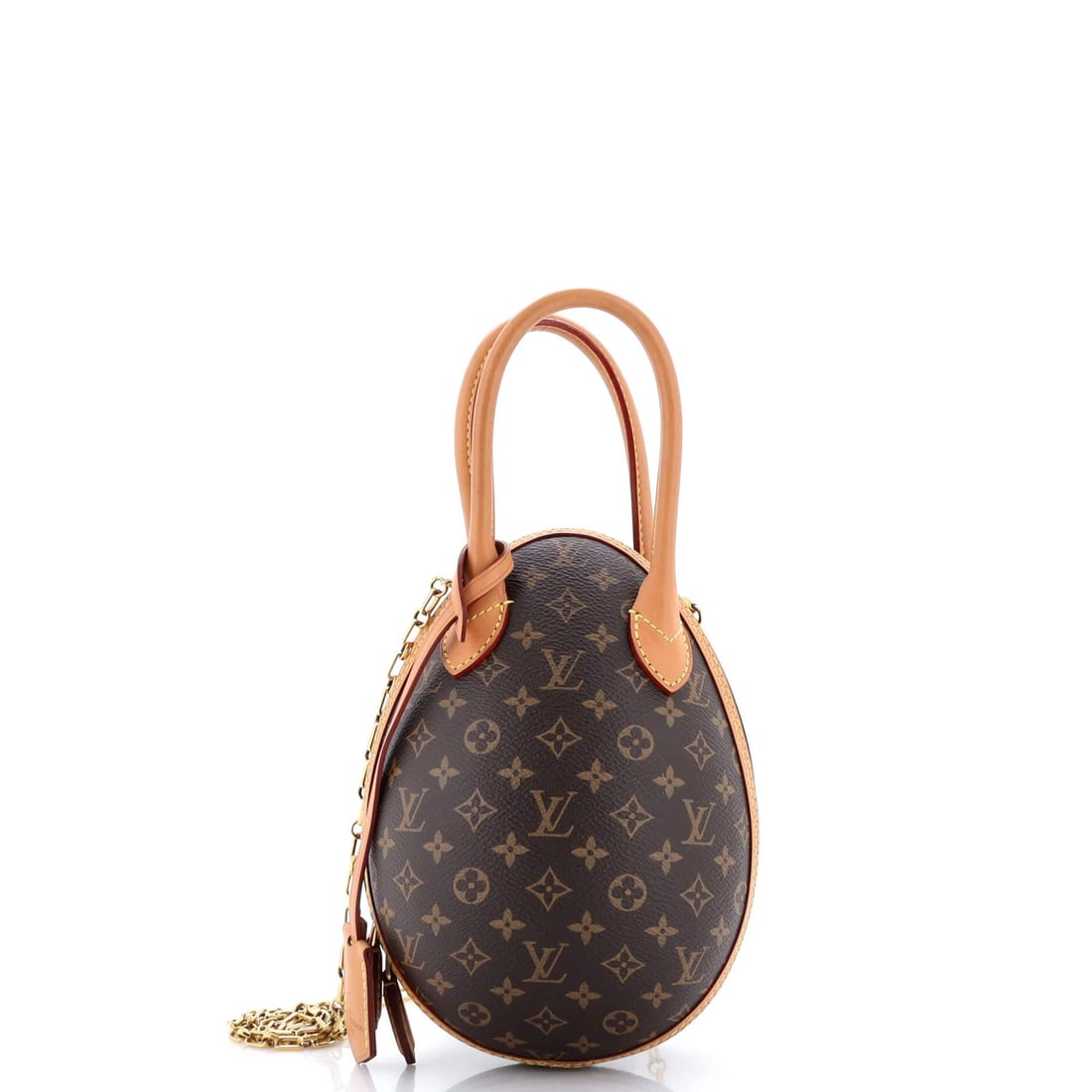 Canvas Egg Bag Monogram Leather Vuitton Louis (1 of 7)