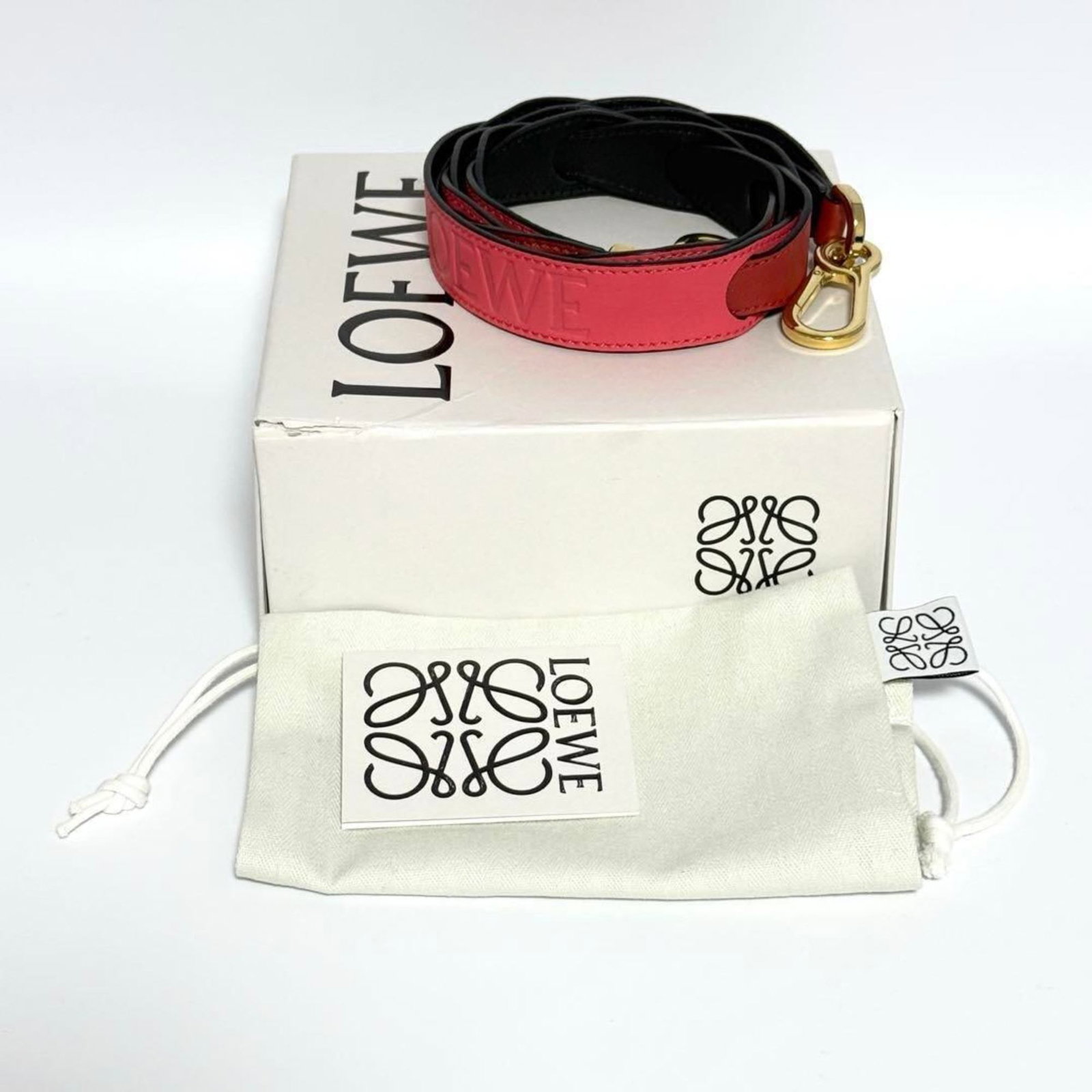 Metal Strap Leather Loewe - 10