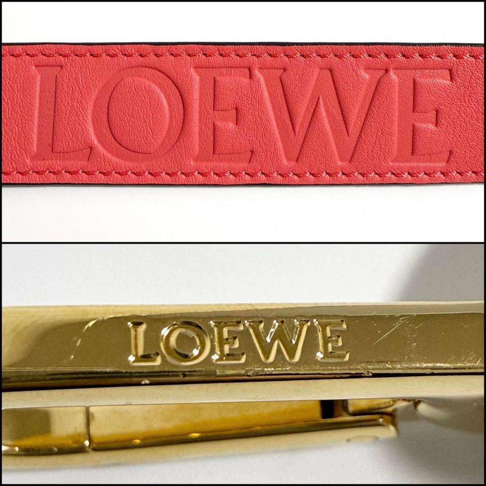 Metal Strap Leather Loewe - 9