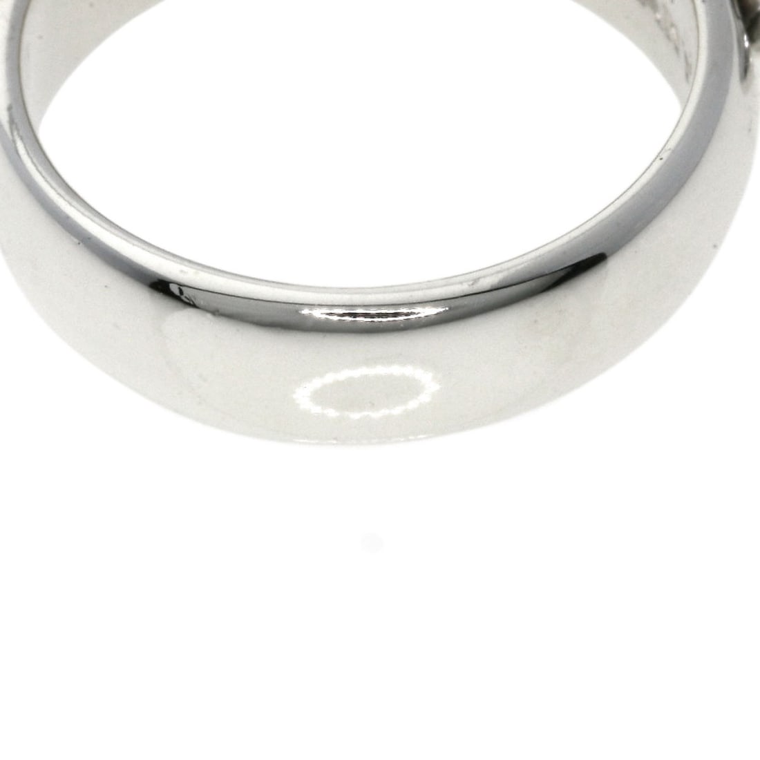Tiffany Co Ball Rose Silver Quartz Dunkle Ring - 9