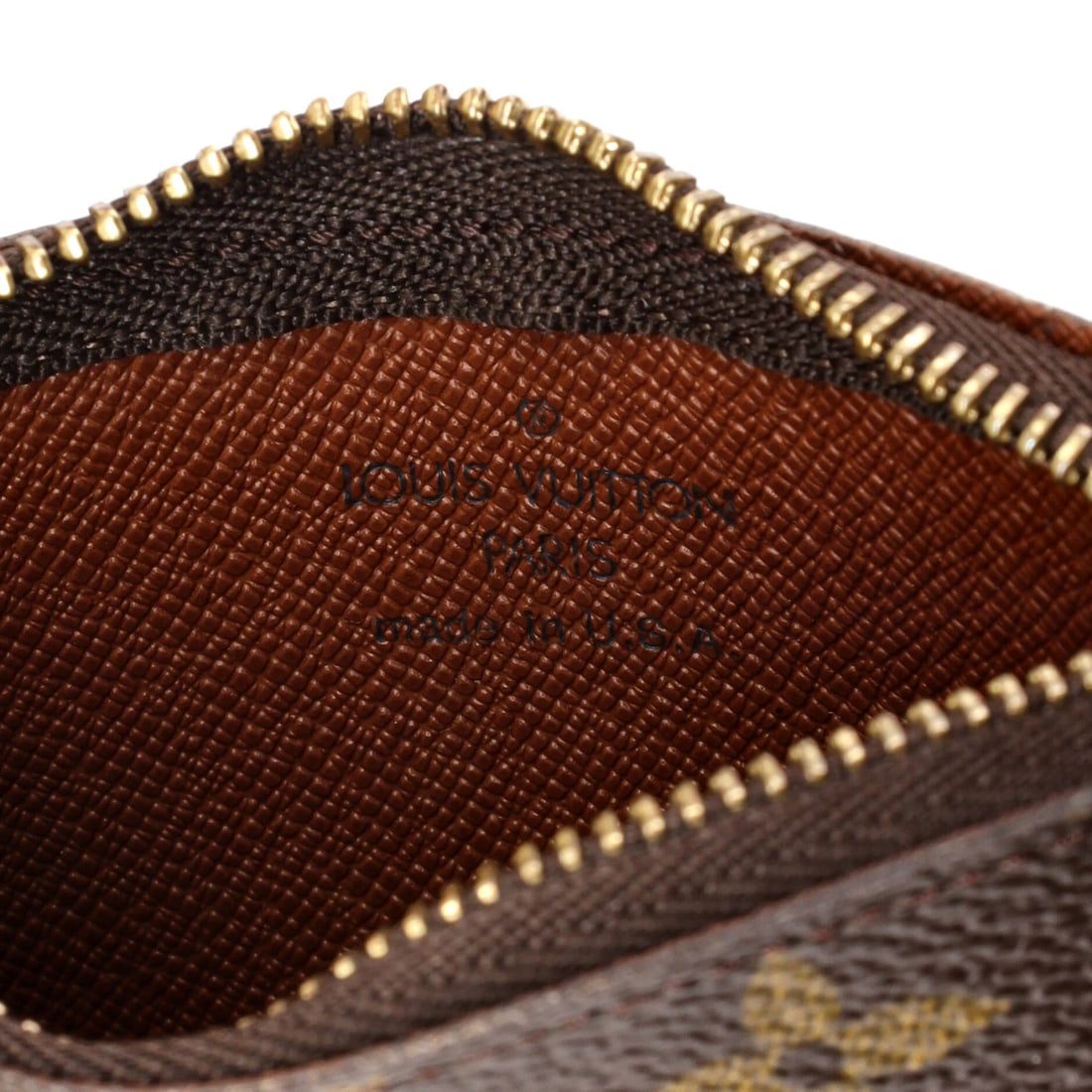 Canvas Monogram Pouch Key Louis Vuitton - 7