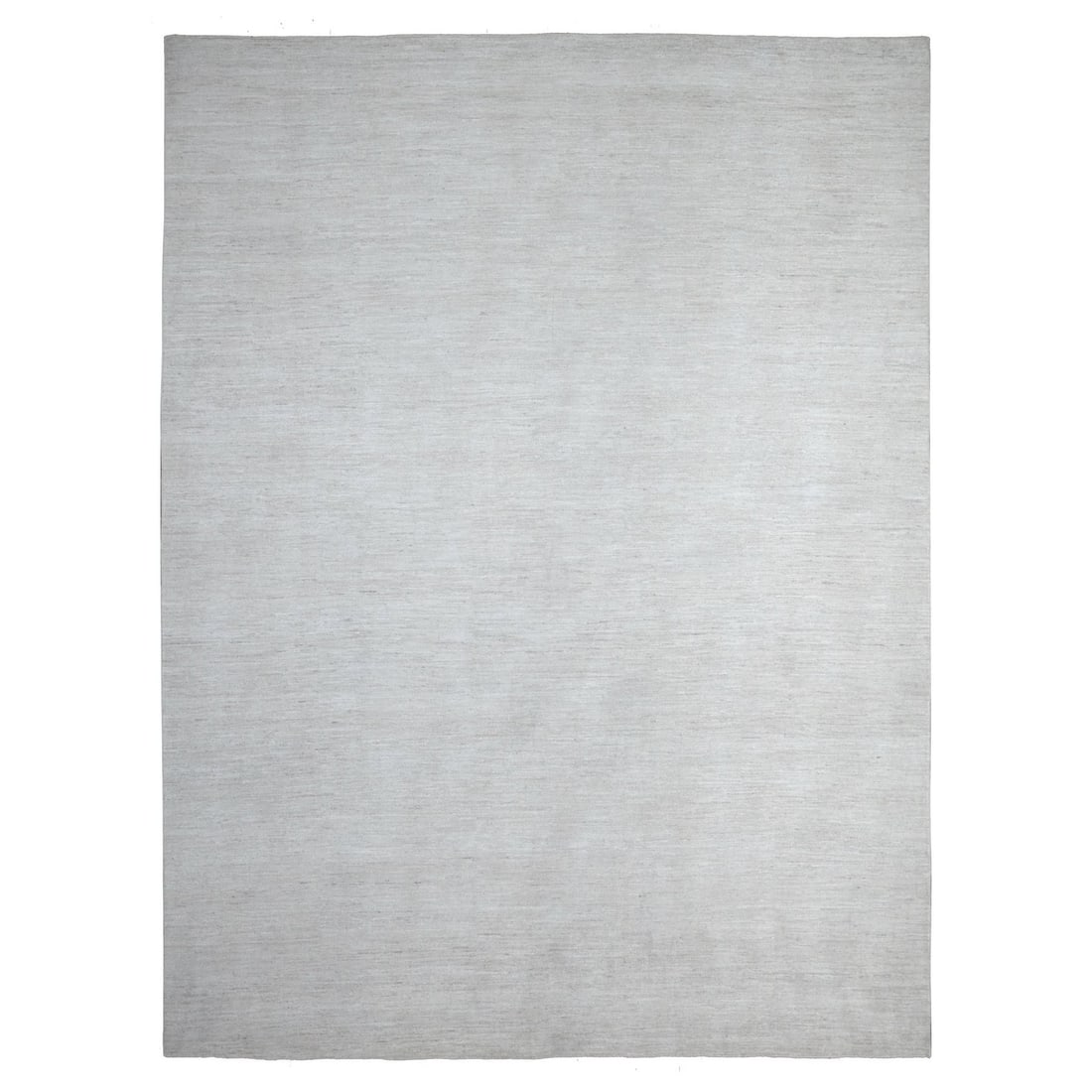8'9"x11'9" Titan White Pure And Soft Wool Modern Peshawar Oriental Rug (1 of 11)