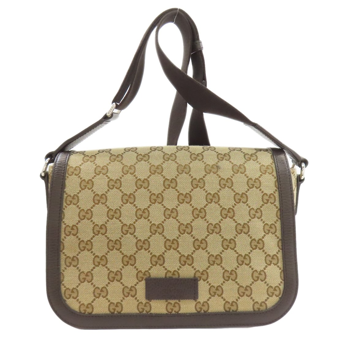 Long Shoulder Bag Canvas Shouldergg Gucci Outlet: Long Shoulder Bag Canvas Shouldergg Gucci Outlet Brown canvas shoulder bag with a classic design, featuring a signature on the exterior. Made from high-quality canvas material, this stylish bag has a 