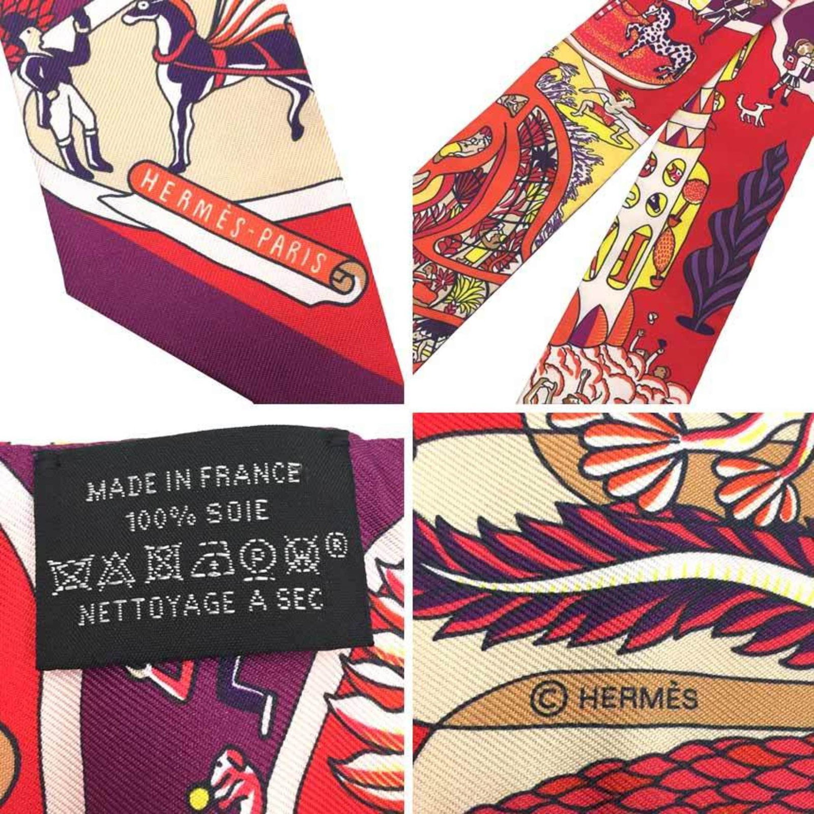 Hermes silk scarf - 3
