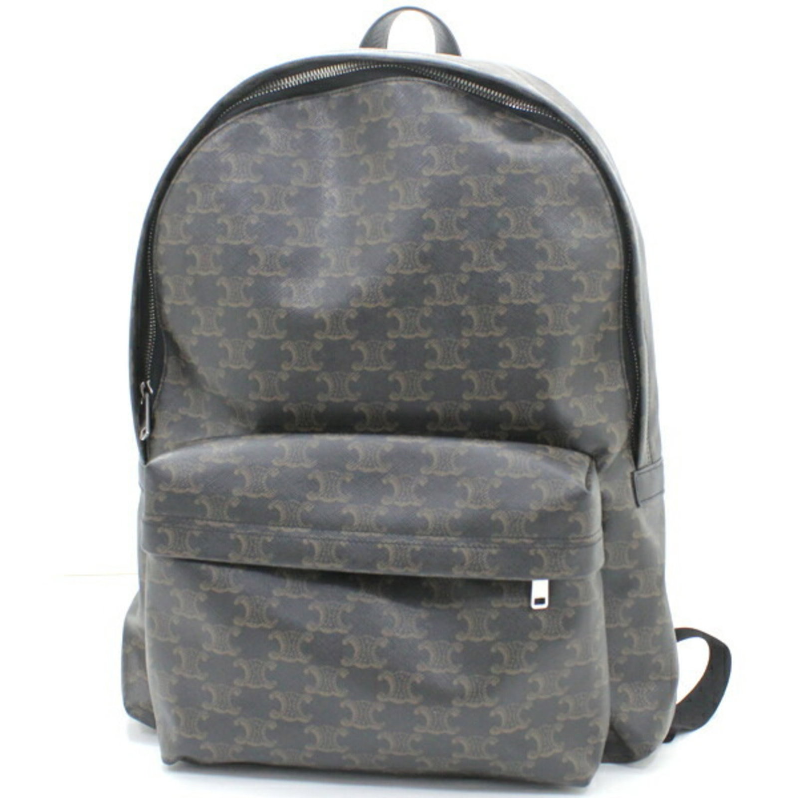 Canvas leather backpack - 2