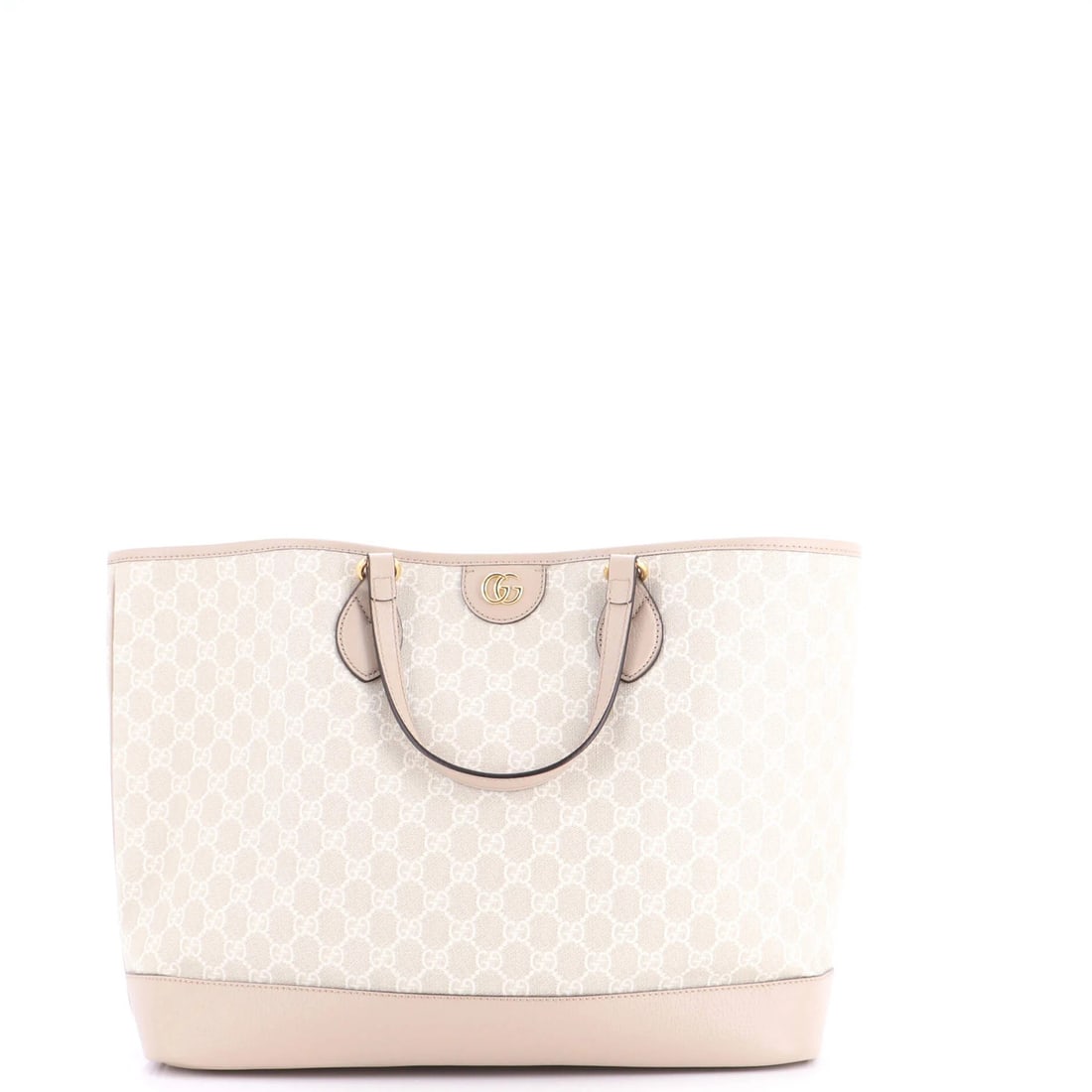 Gucci Ophidia Top Handle Shopping Tote Medium Coated Canvas Leather GG: Gucci Ophidia Top Handle Shopping Tote Medium Coated Canvas Leather GG Gucci Ophidia Top Handle Shopping Tote Medium Coated Canvas Leather GG - A stylish and practical medium-sized tote with a