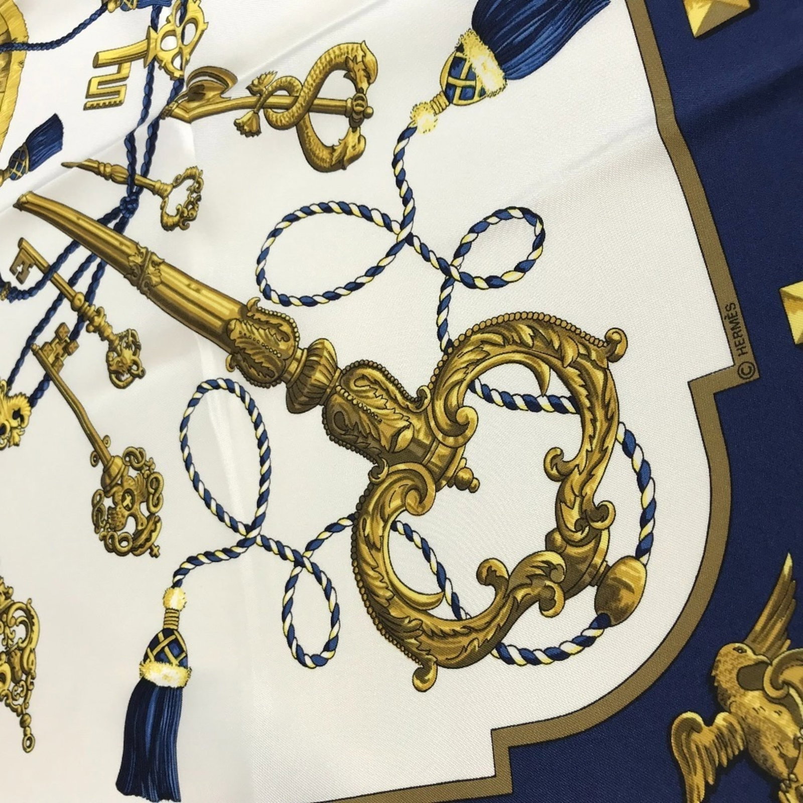 Hermes silk scarf - 6