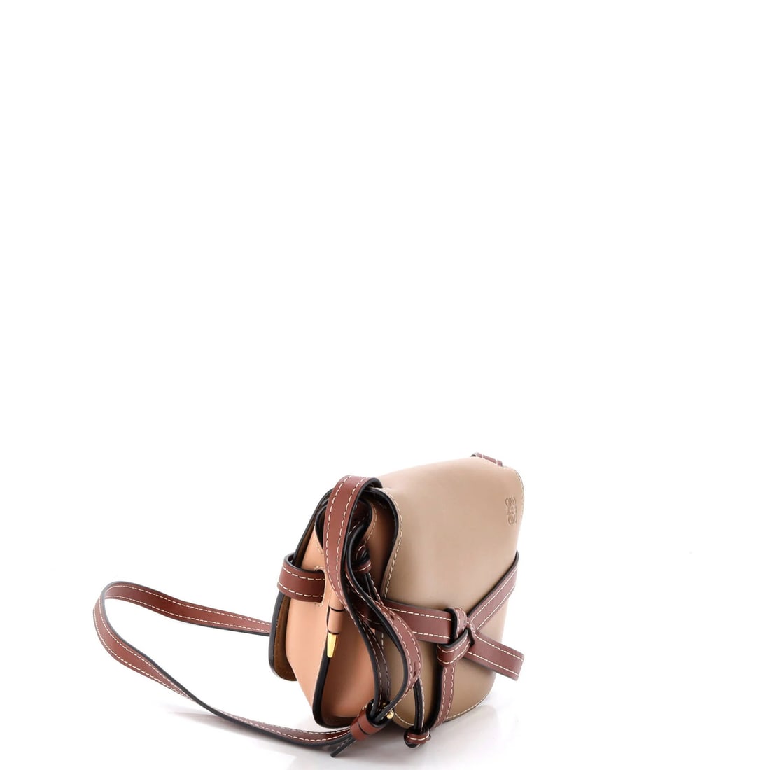 Leather gate shoulder bag small - 2