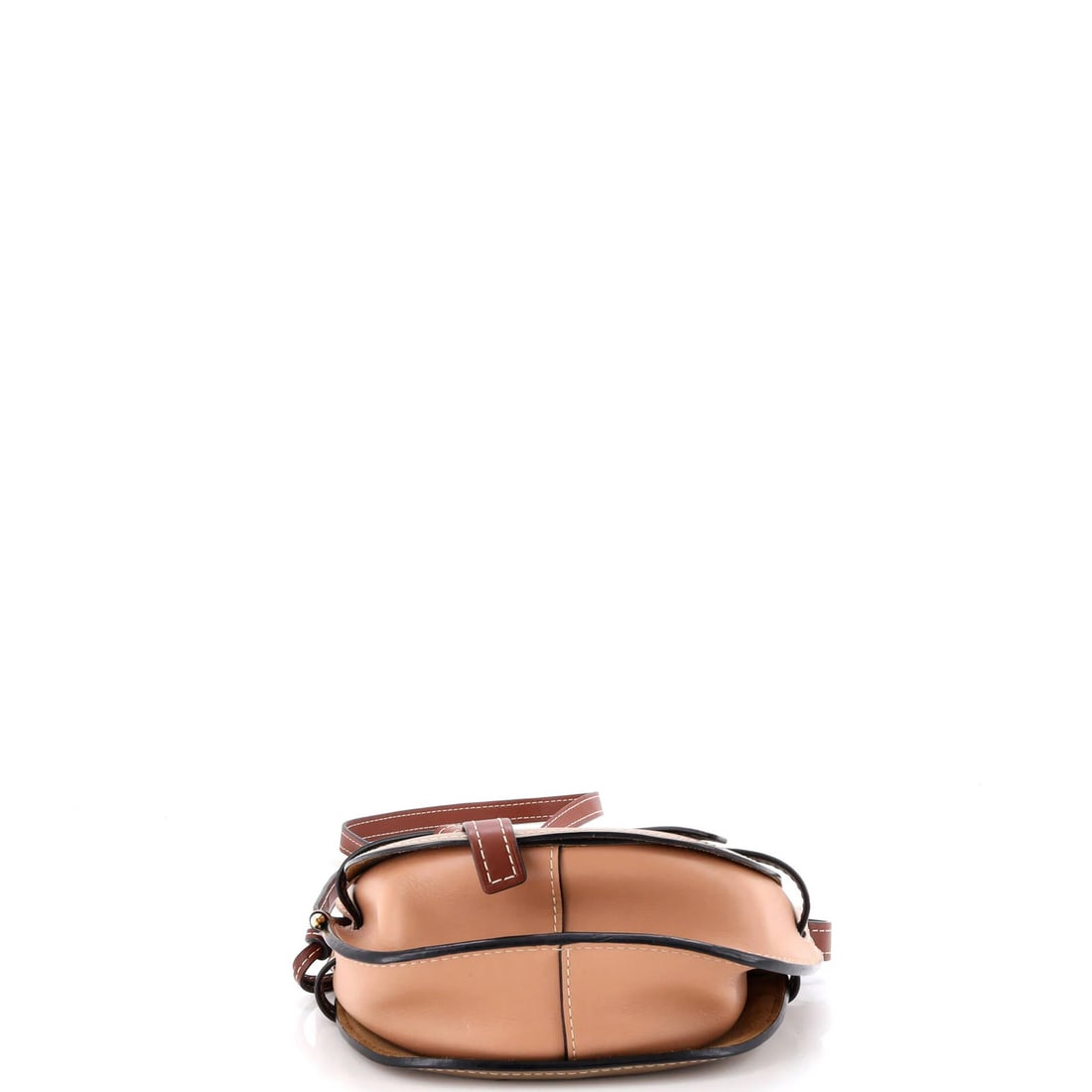 Leather gate shoulder bag small - 4