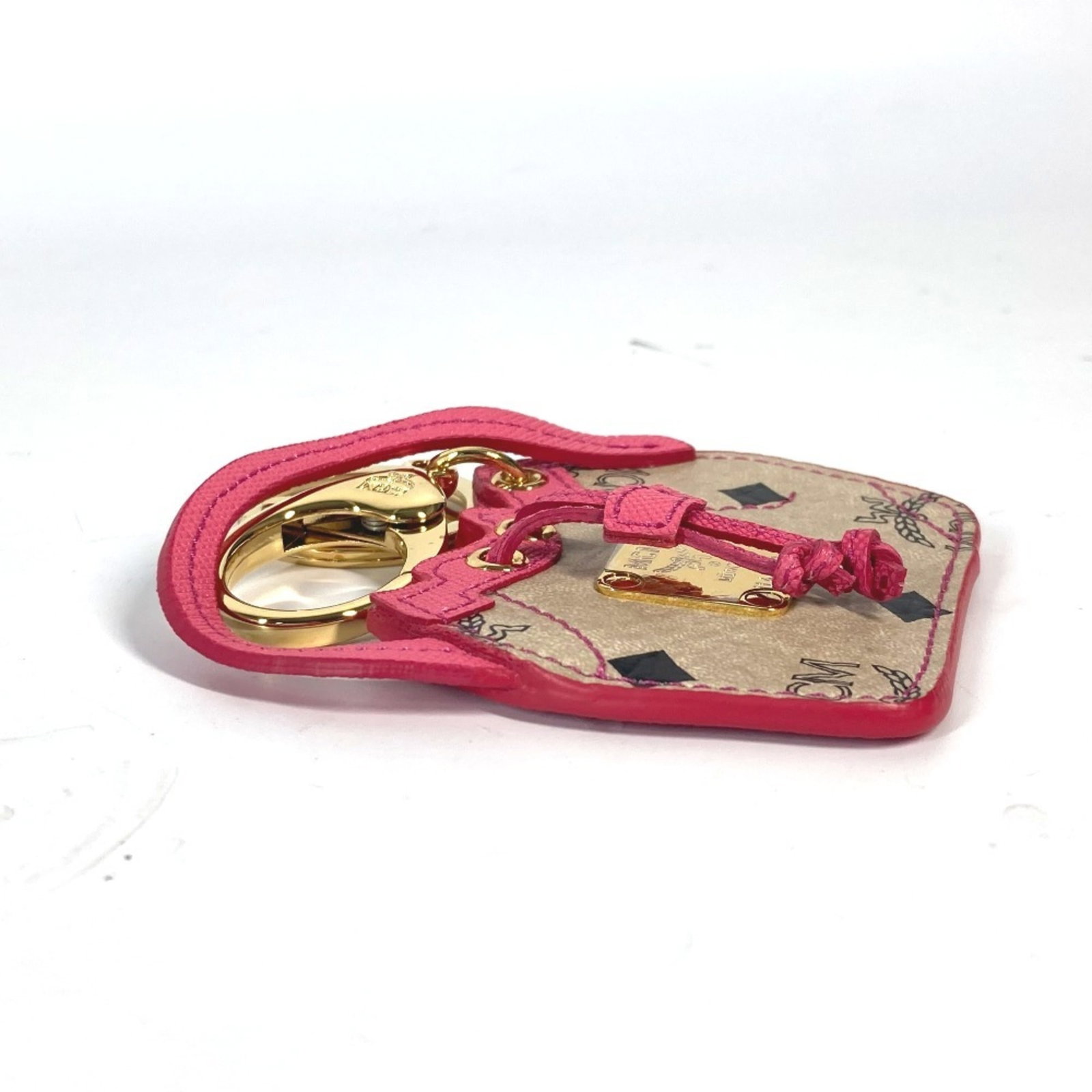 Leather keyring McM - 4