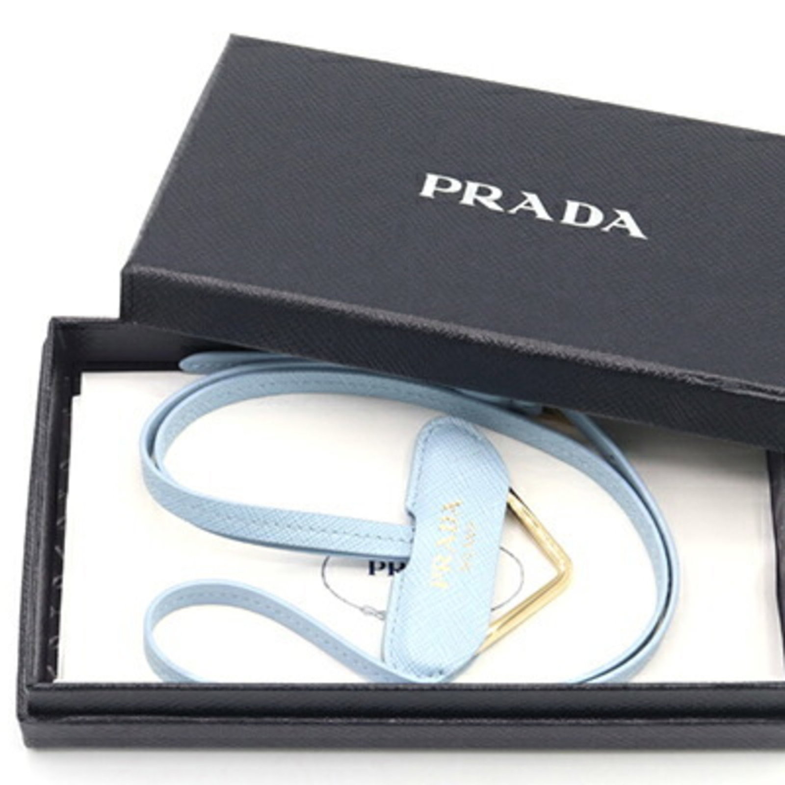 Keyring Leather by Prada - 7