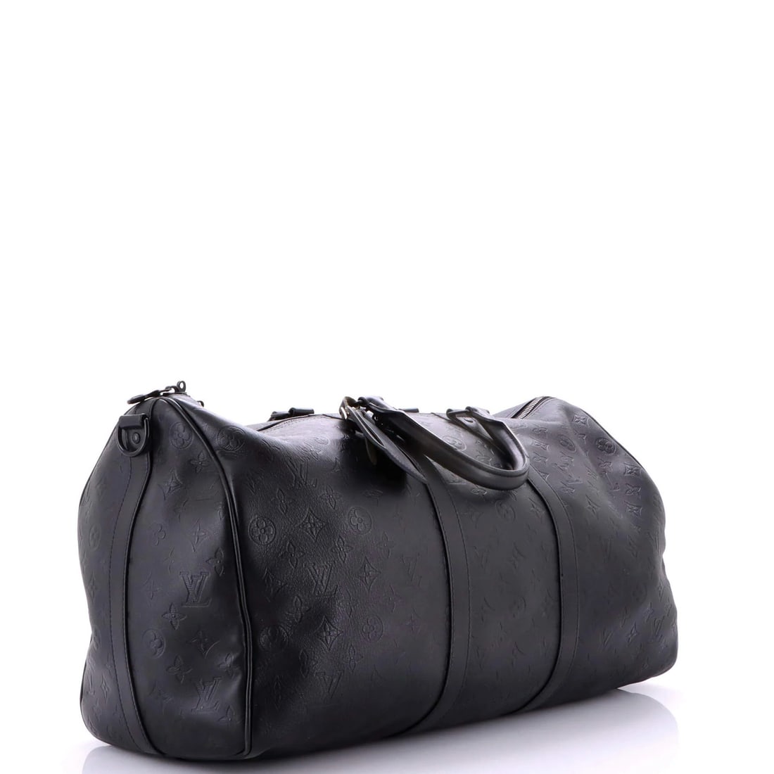 Vuitton Shadow Leather Bag Monogram Keepall 50 - 2