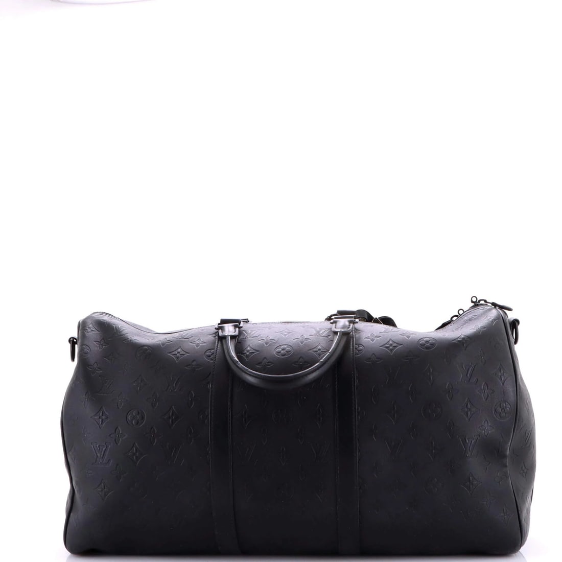Vuitton Shadow Leather Bag Monogram Keepall 50 - 3