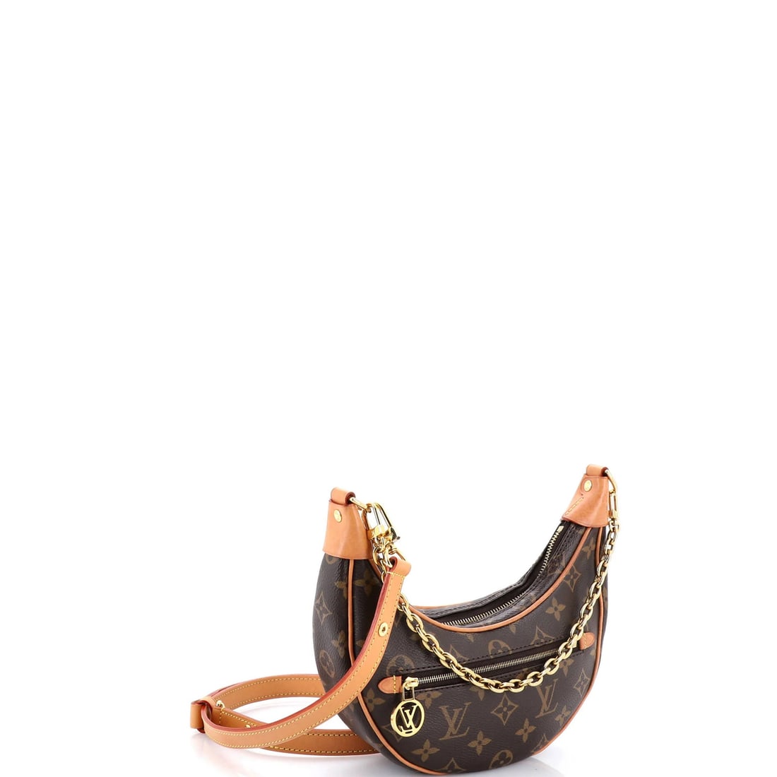 Handbag Monogram Louis Vuitton Canvas Loop - 2
