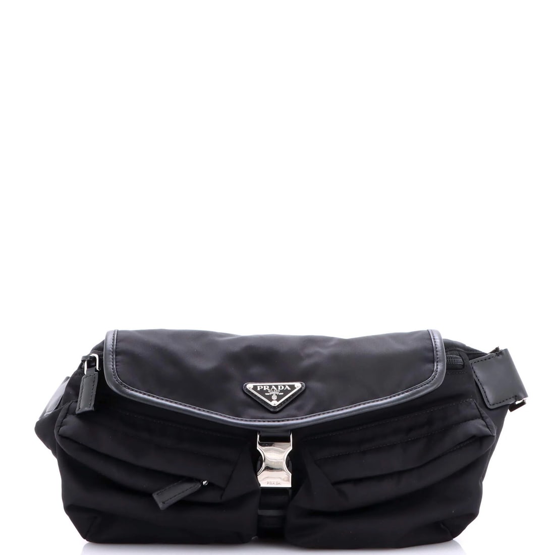 Prada Double Front Pocket Belt Bag Re-Nylon (1 of 6)