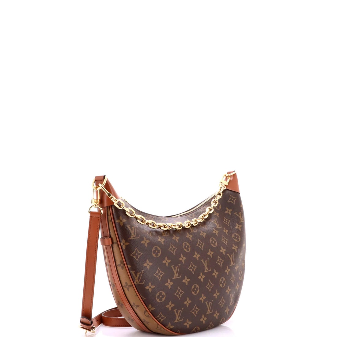 Canvas Loop Reverse Monogram Hobo Louis Vuitton - 2