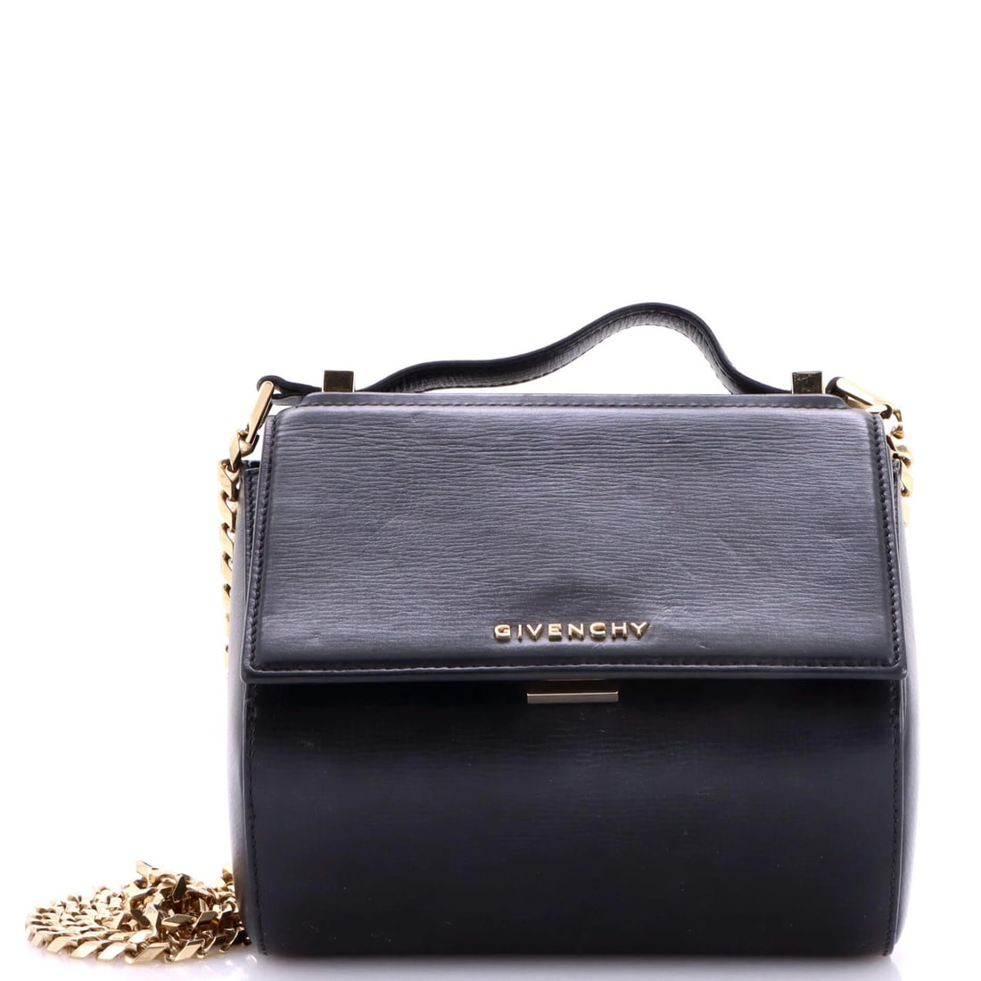 Chain leather box bag mini Pandora (1 of 7)