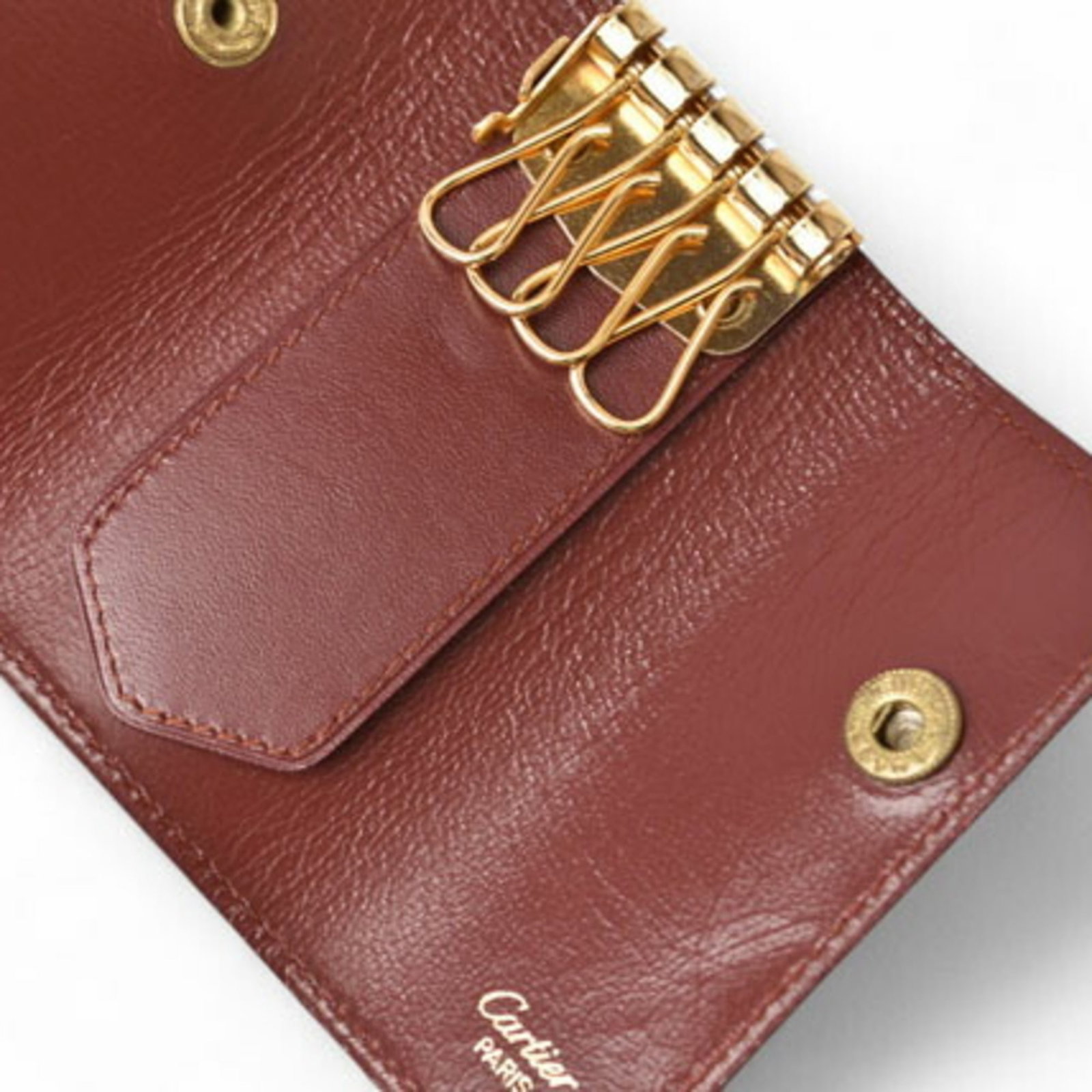 Keycase Leather Cartier - 7