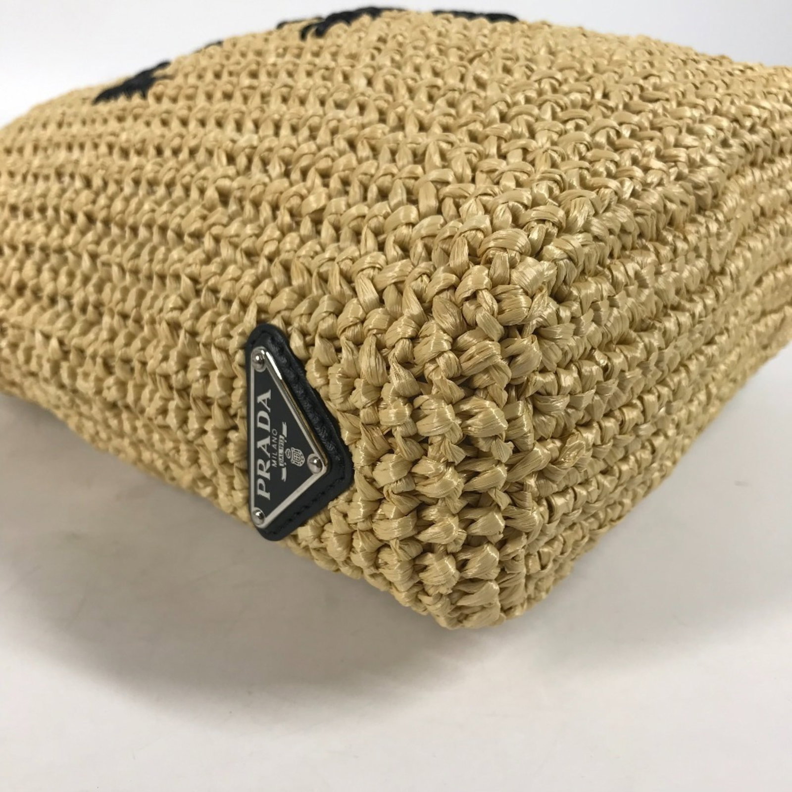 Prada Handbag Tote Bag Raffia - 6