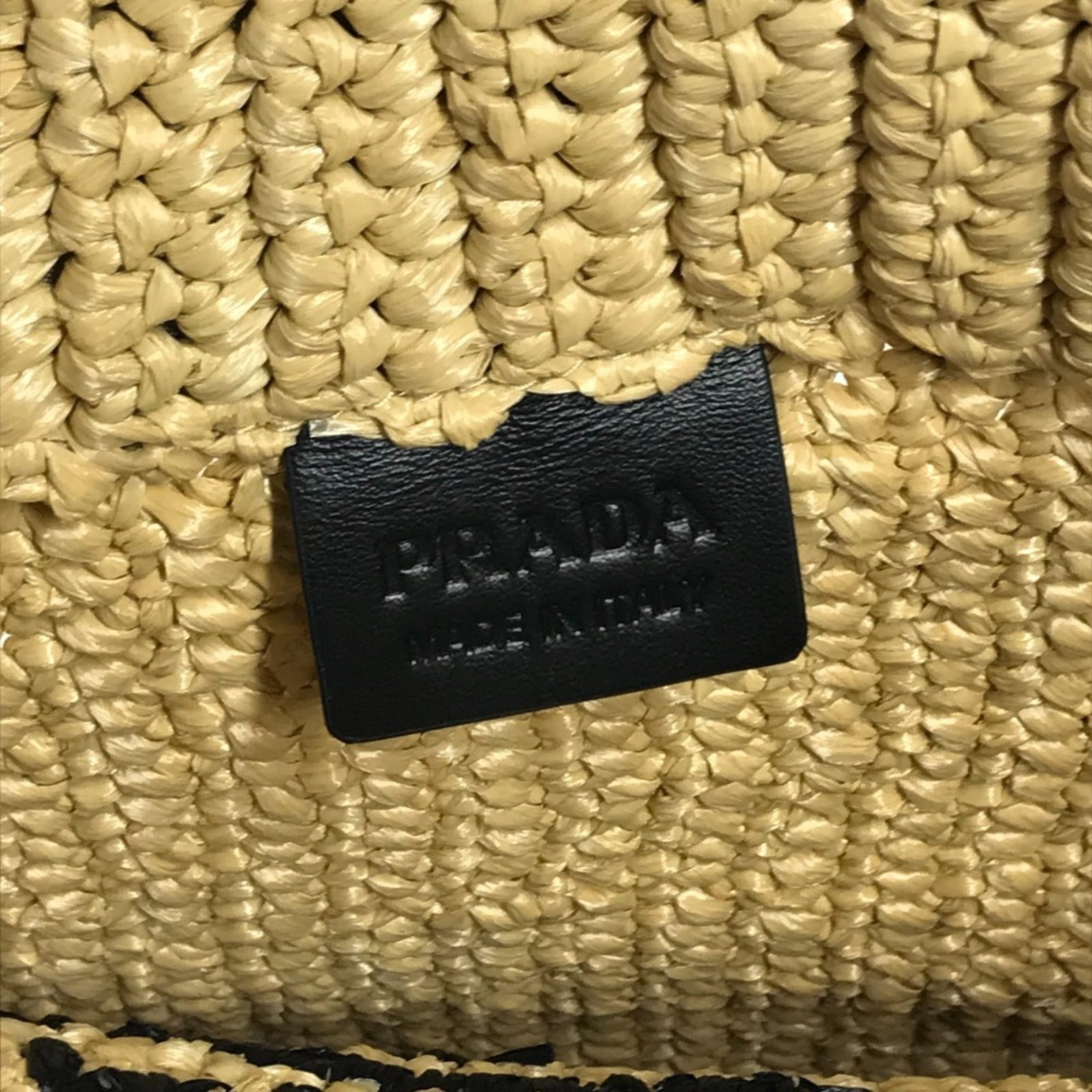 Prada Handbag Tote Bag Raffia - 8
