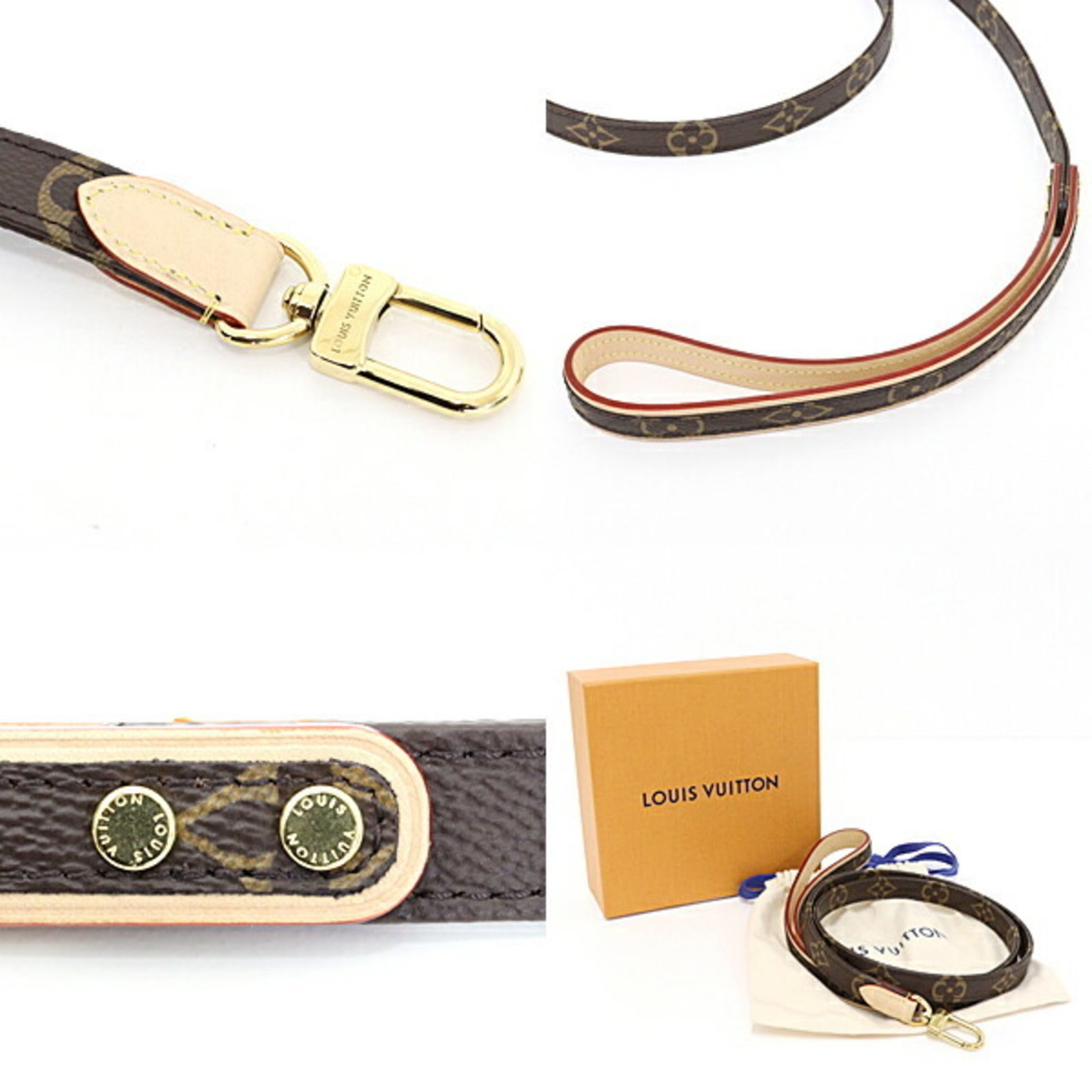 Canvas Leather Monogram Louis Vuitton - 3