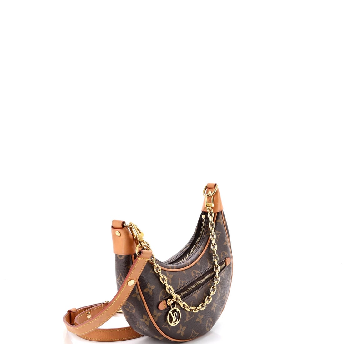 Handbag Monogram Louis Vuitton Canvas Loop - 2