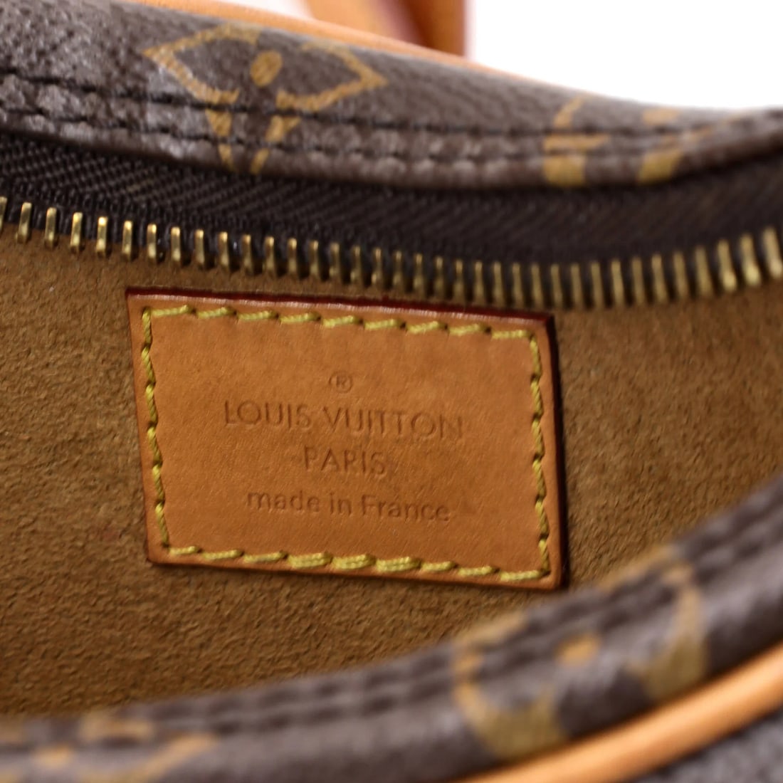 Handbag Monogram Louis Vuitton Canvas Loop - 7