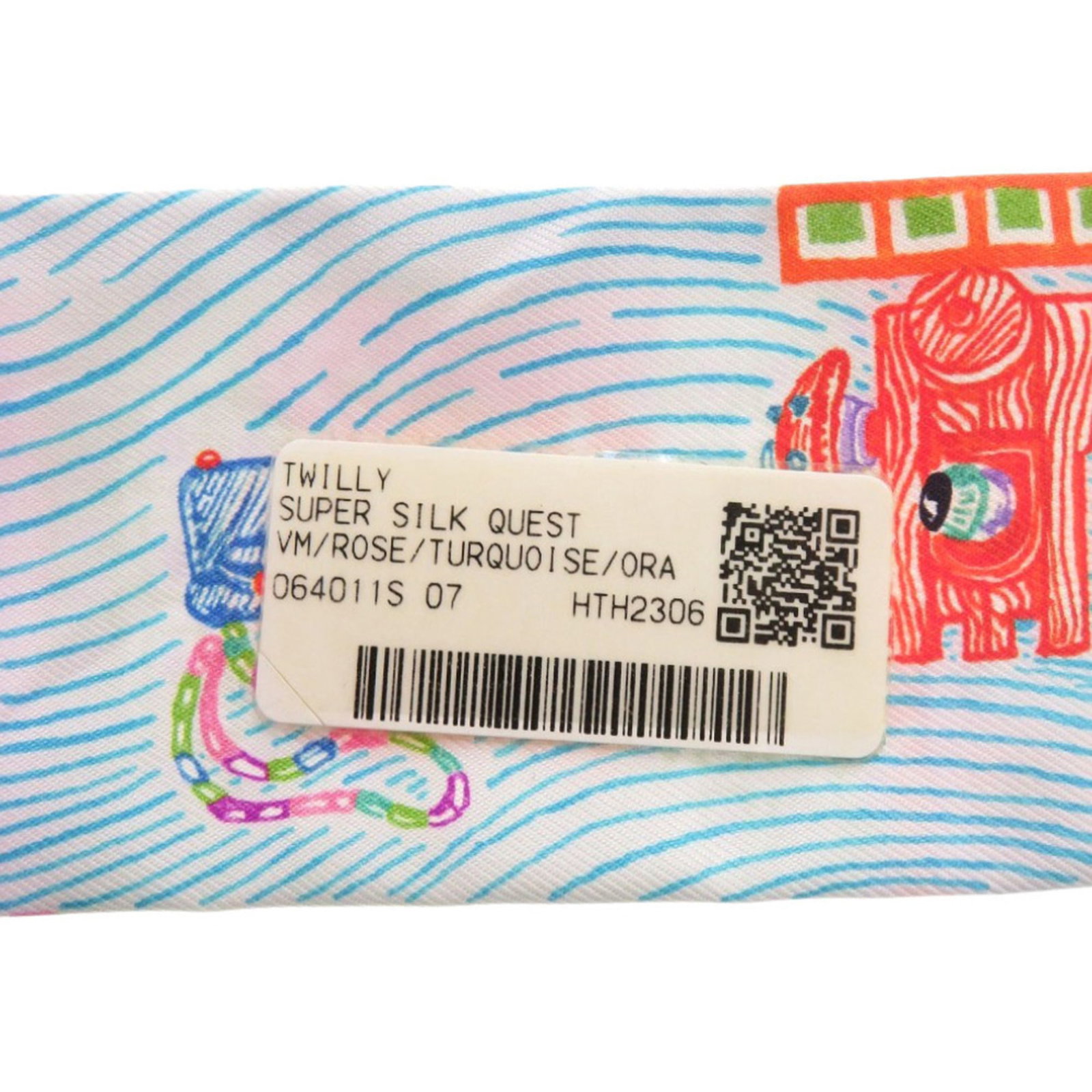 Hermes silk scarf - 4