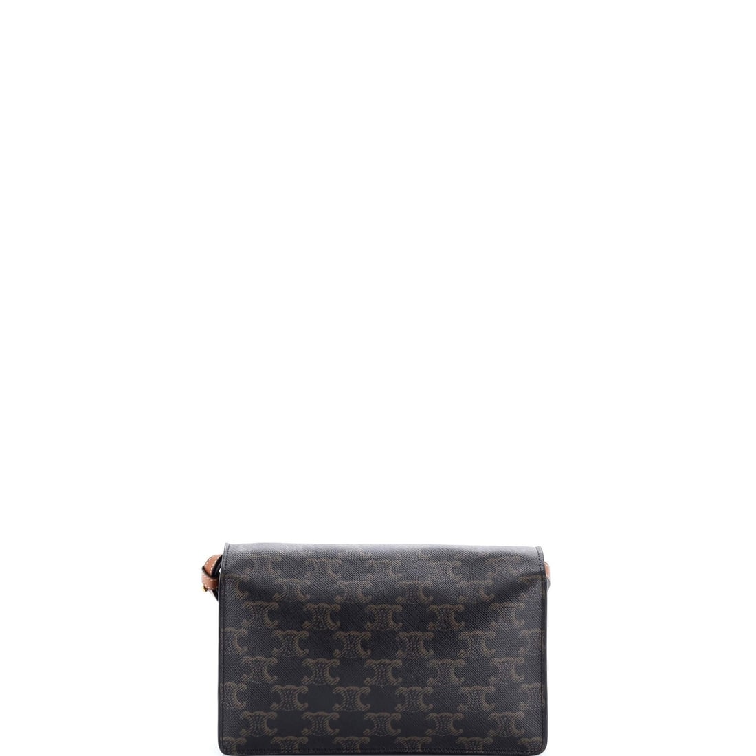 Celine Wallet on Strap Triomphe Coated Canvas - 3