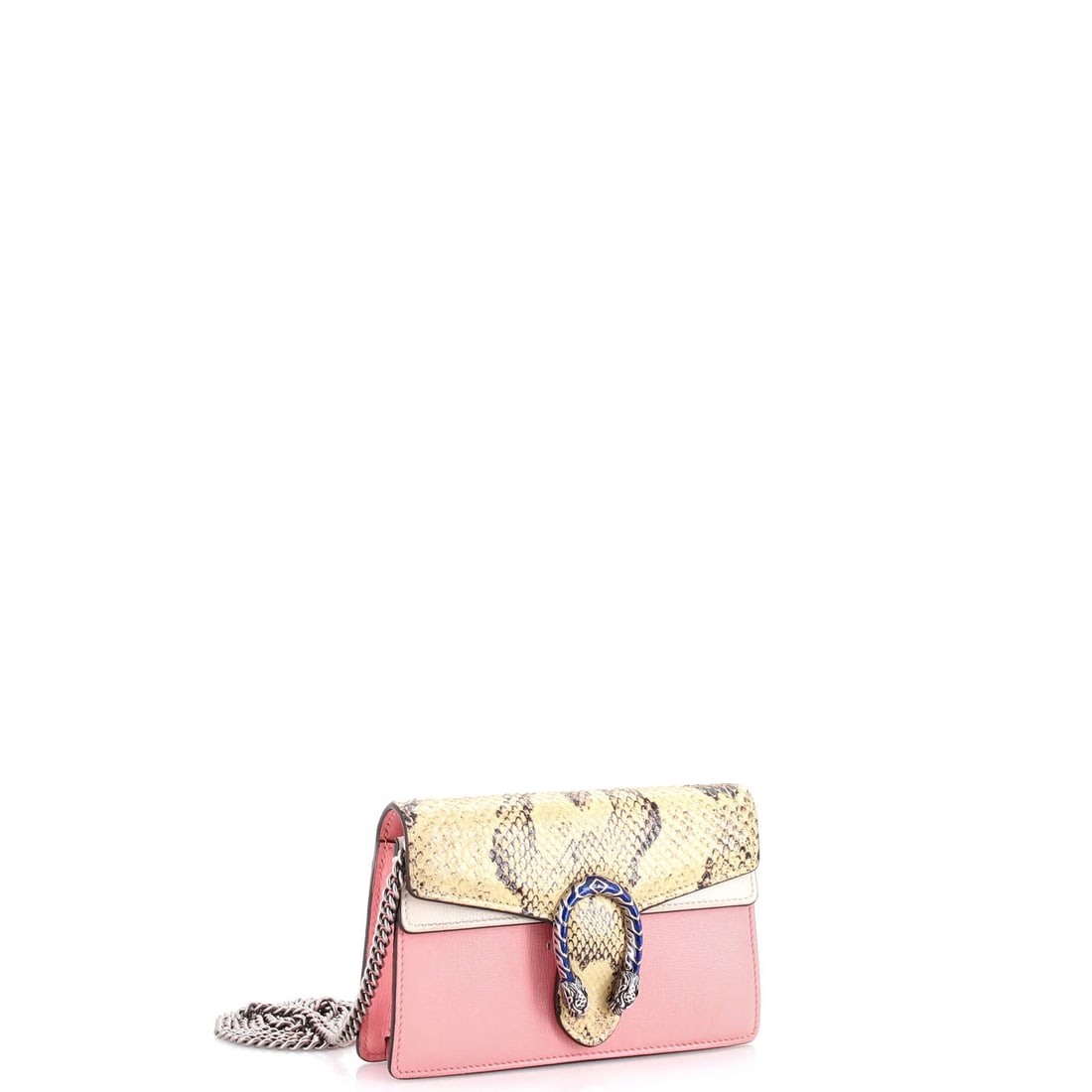 Gucci super mini python leather bag - 2