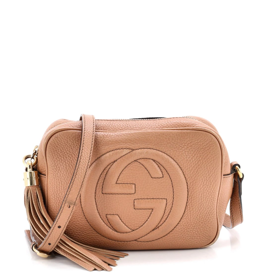 Small Crossbody Bag Leather Disco Gucci Soho (1 of 6)