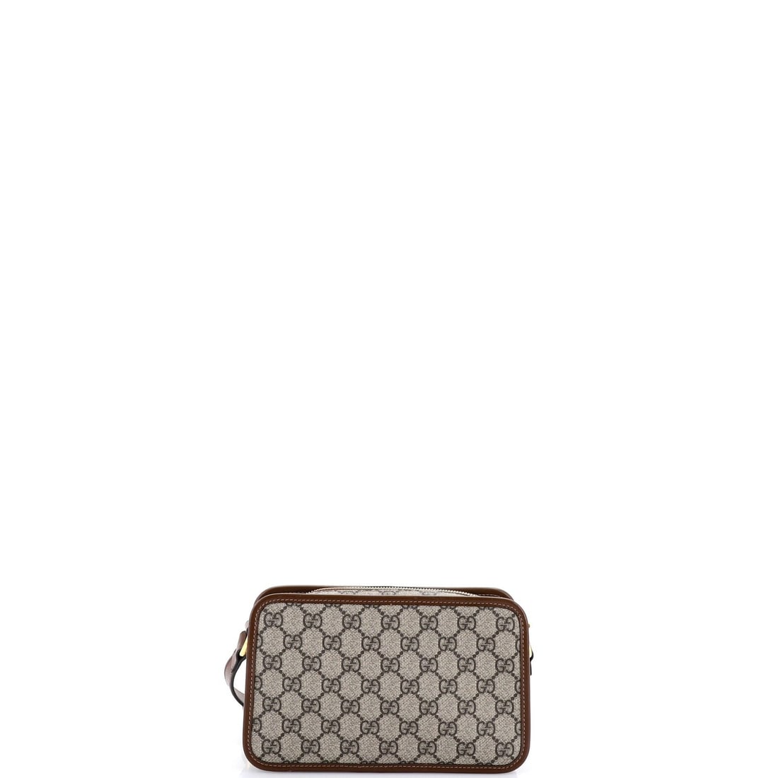 Gucci Interlocking G Patch Camera Mini Canvas Coated Bag GG - 3
