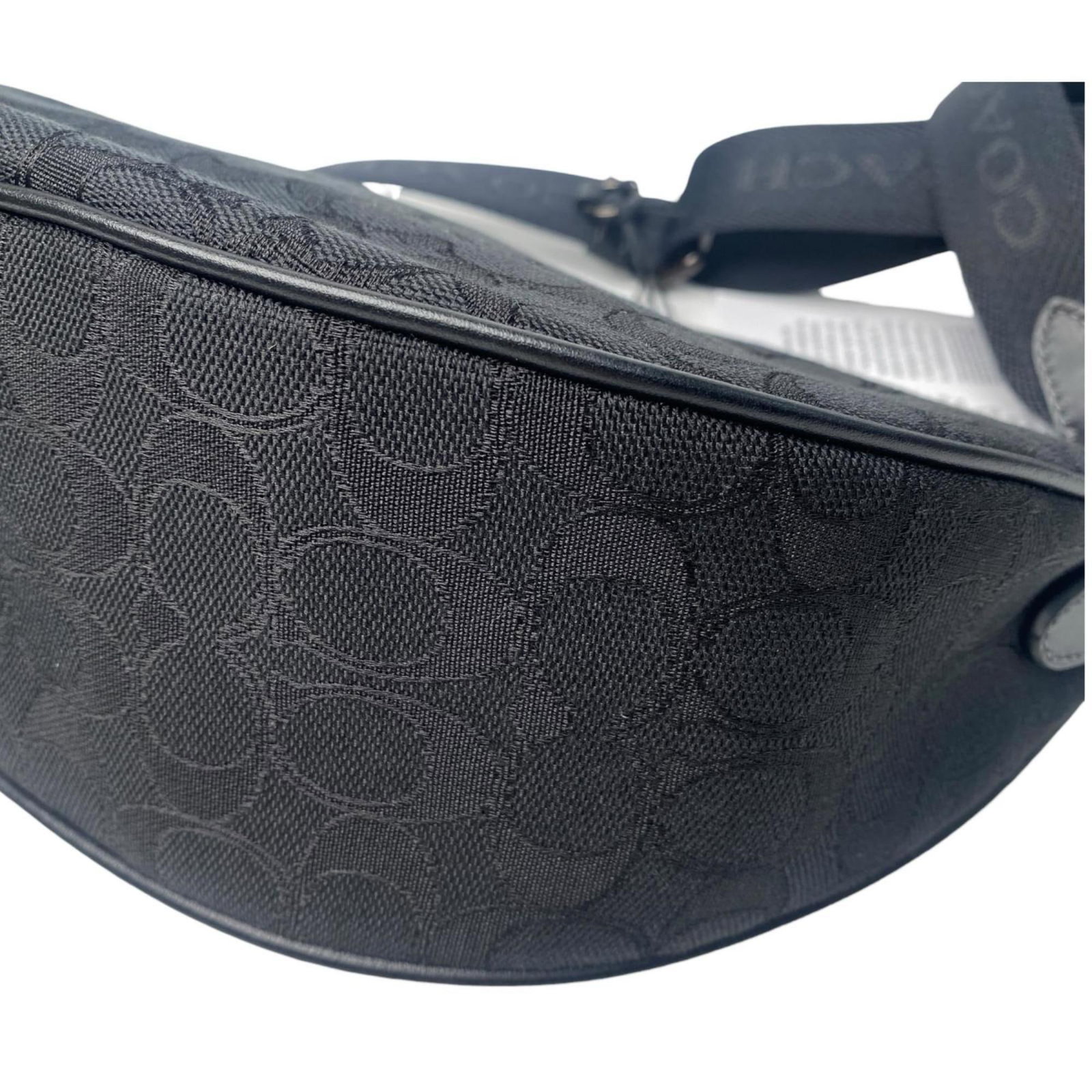 Canvas shoulder bag coach - 16