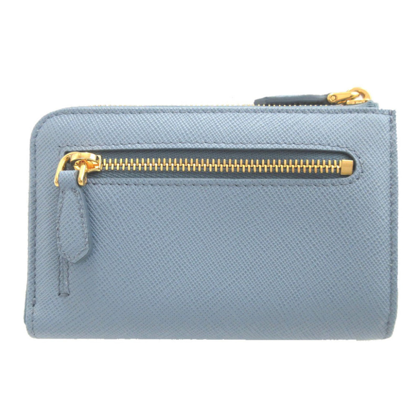 Saffiano Triangle Prada Card Case - 3