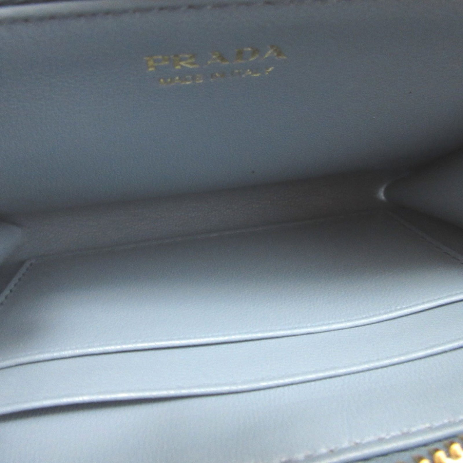 Saffiano Triangle Prada Card Case - 4