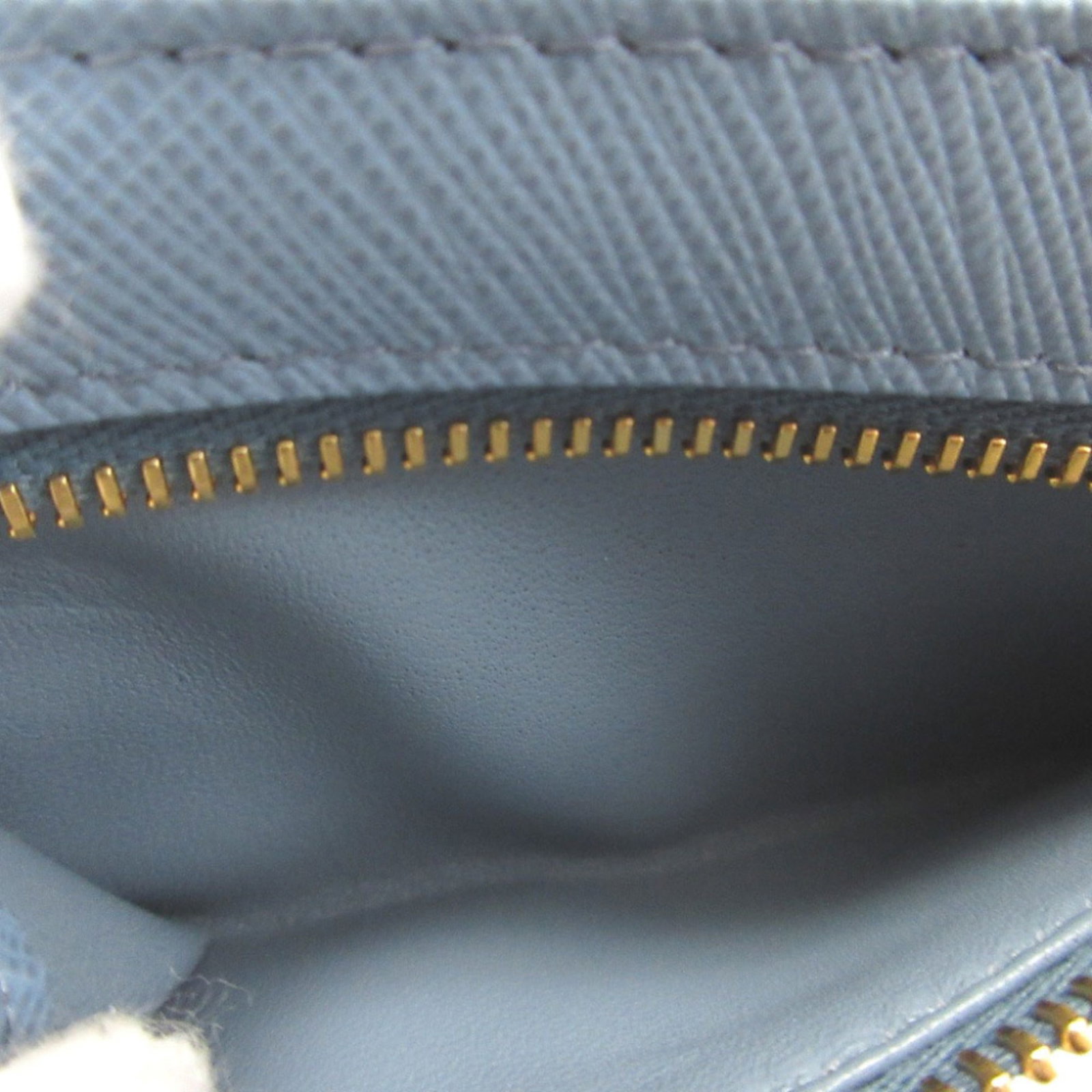 Saffiano Triangle Prada Card Case - 5
